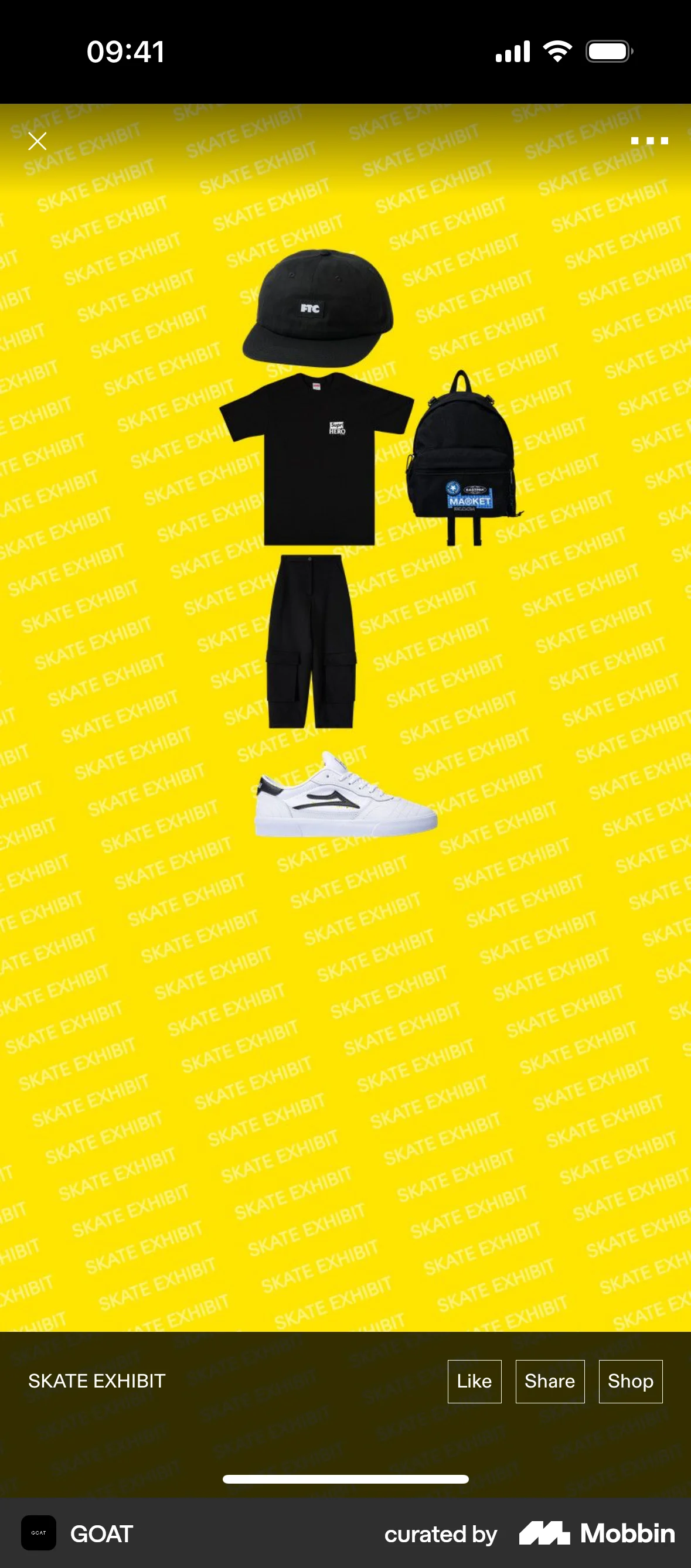 GOAT iOS Post Detail screen