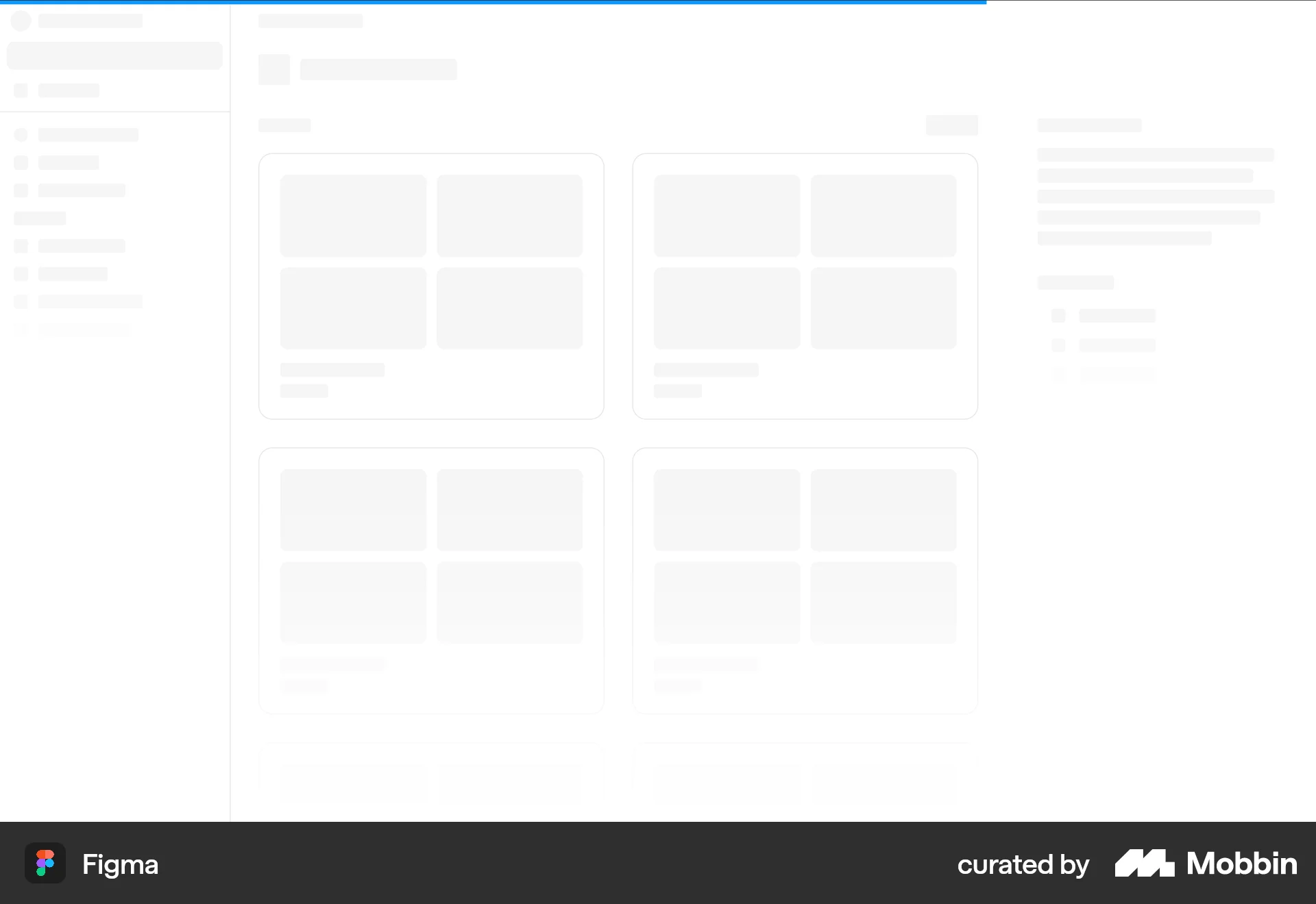 Figma Web screen containing Skeleton UI element