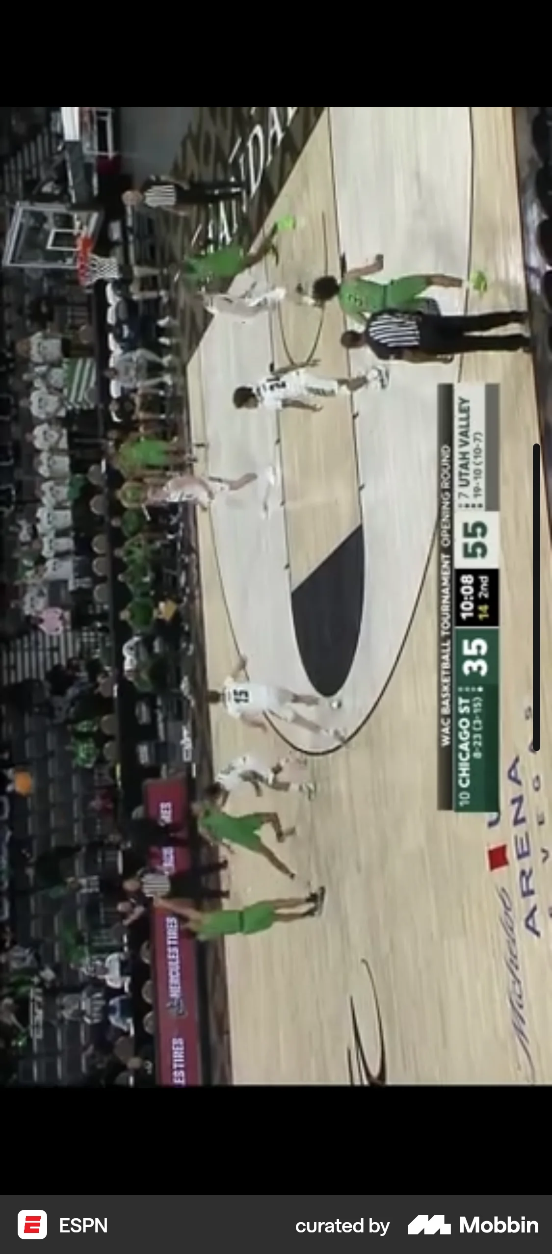 ESPN iOS Video Player screen