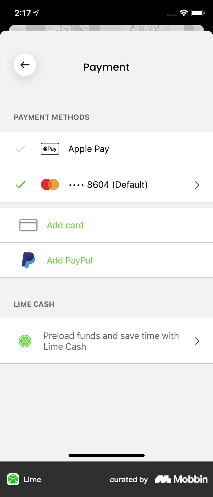 Ui Pay Ios Payment Screen UI Examples for Mobile