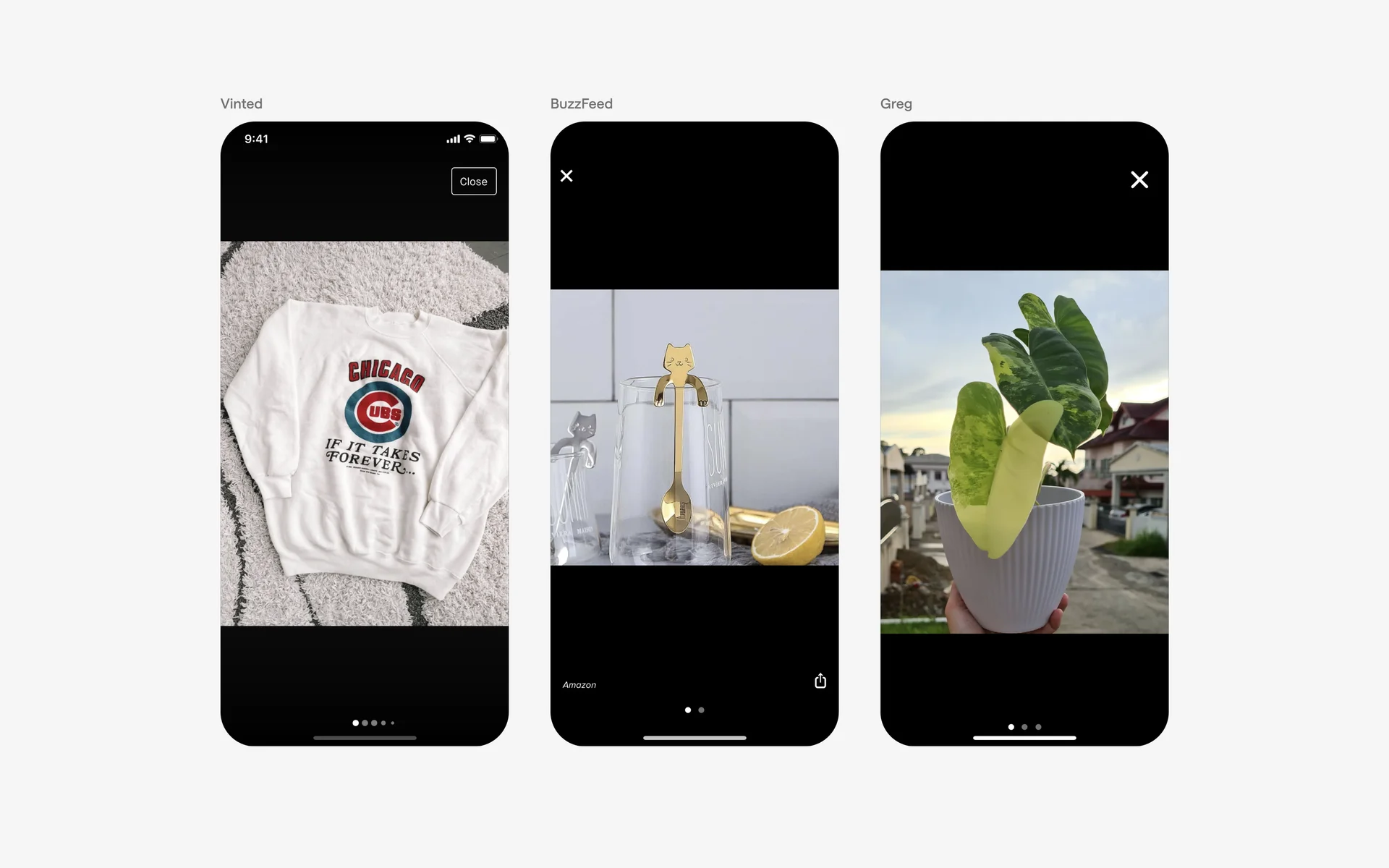Carousel UI Design: Best practices, Design variants & Examples | Mobbin
