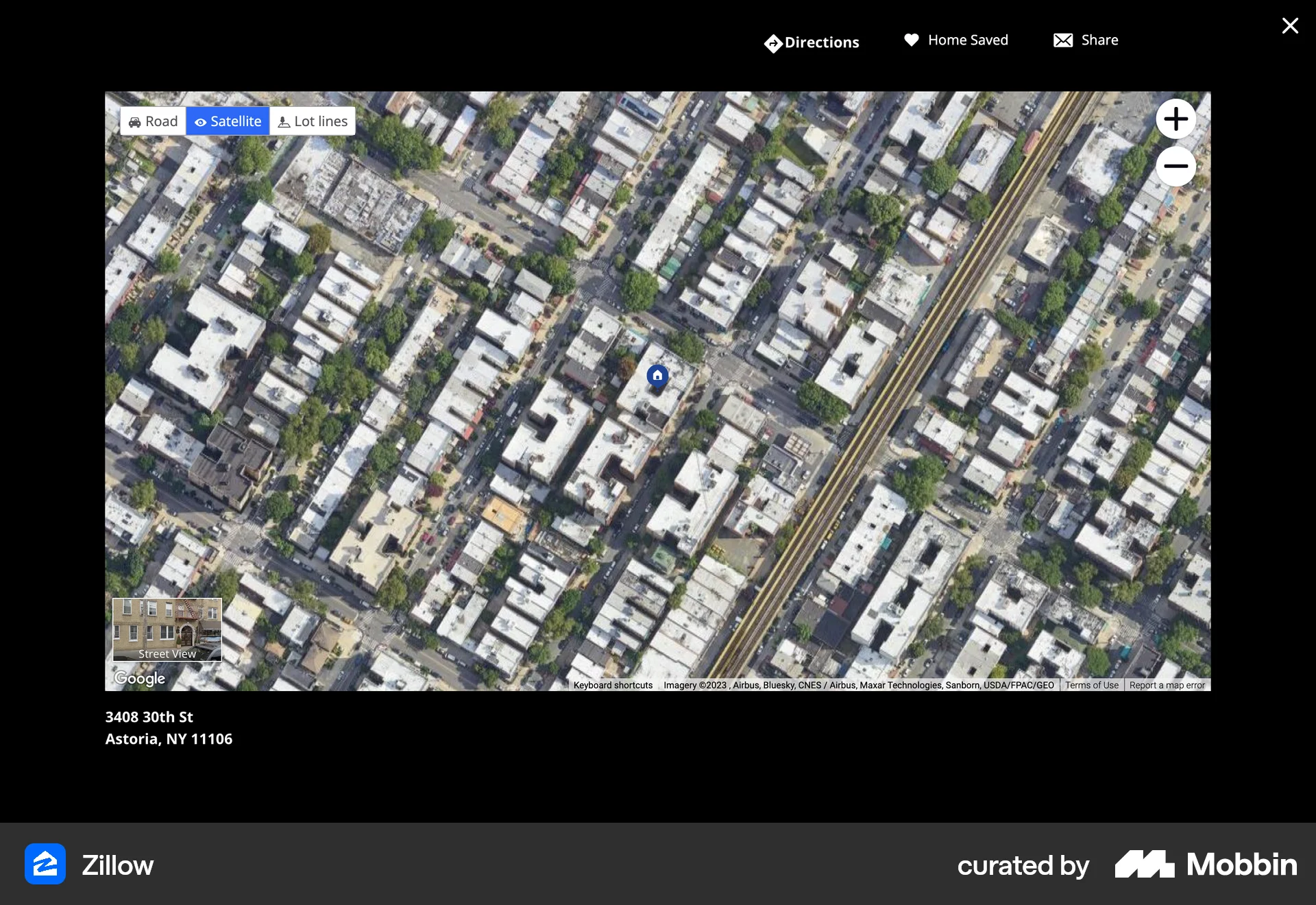 Zillow Web Real Estate App screen