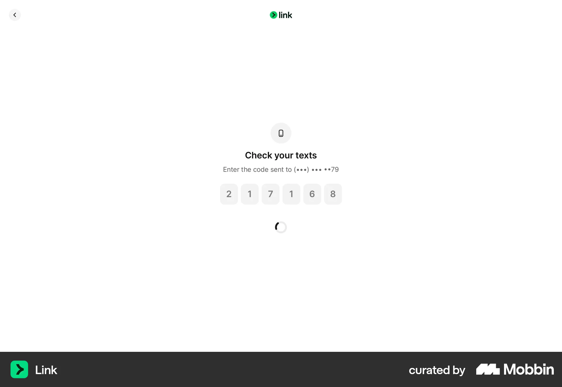 Link Logging in screen