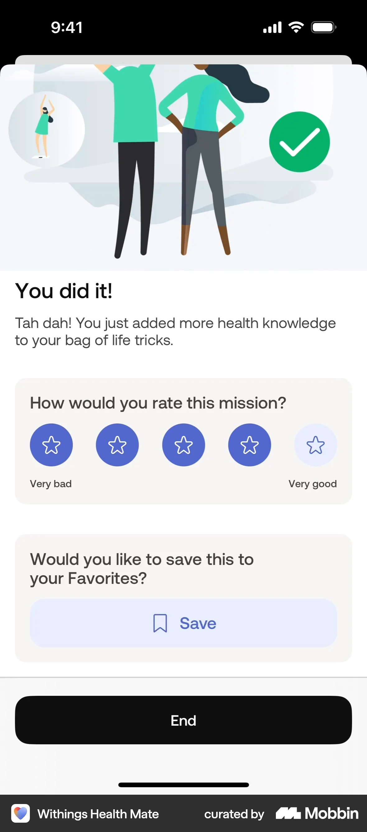 Withings Health Mate iOS Reviews & Ratings screen