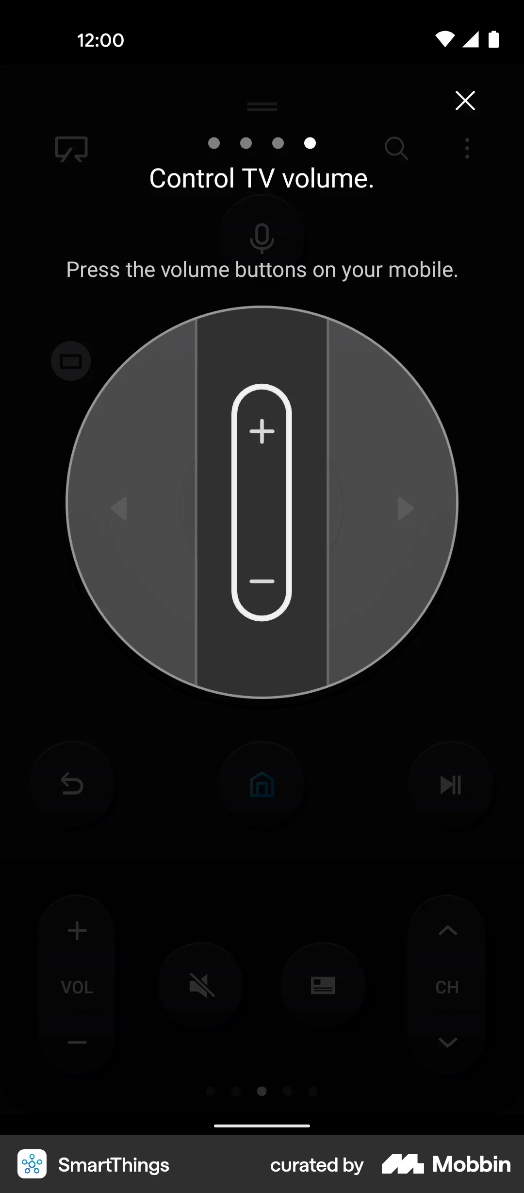 Custom Android Volume Control Ui SmartThings Android Volume Control Interface | Mobbin