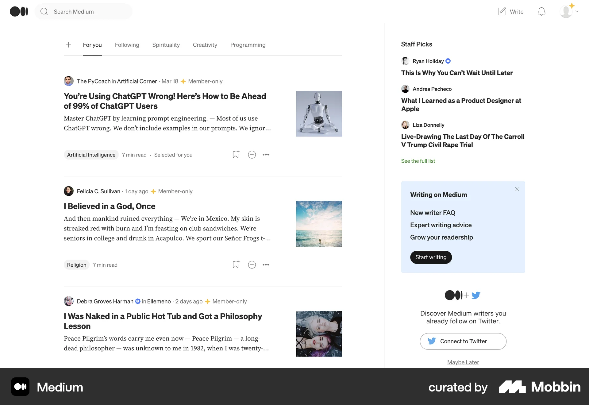 Medium Web screen containing Side Navigation UI element