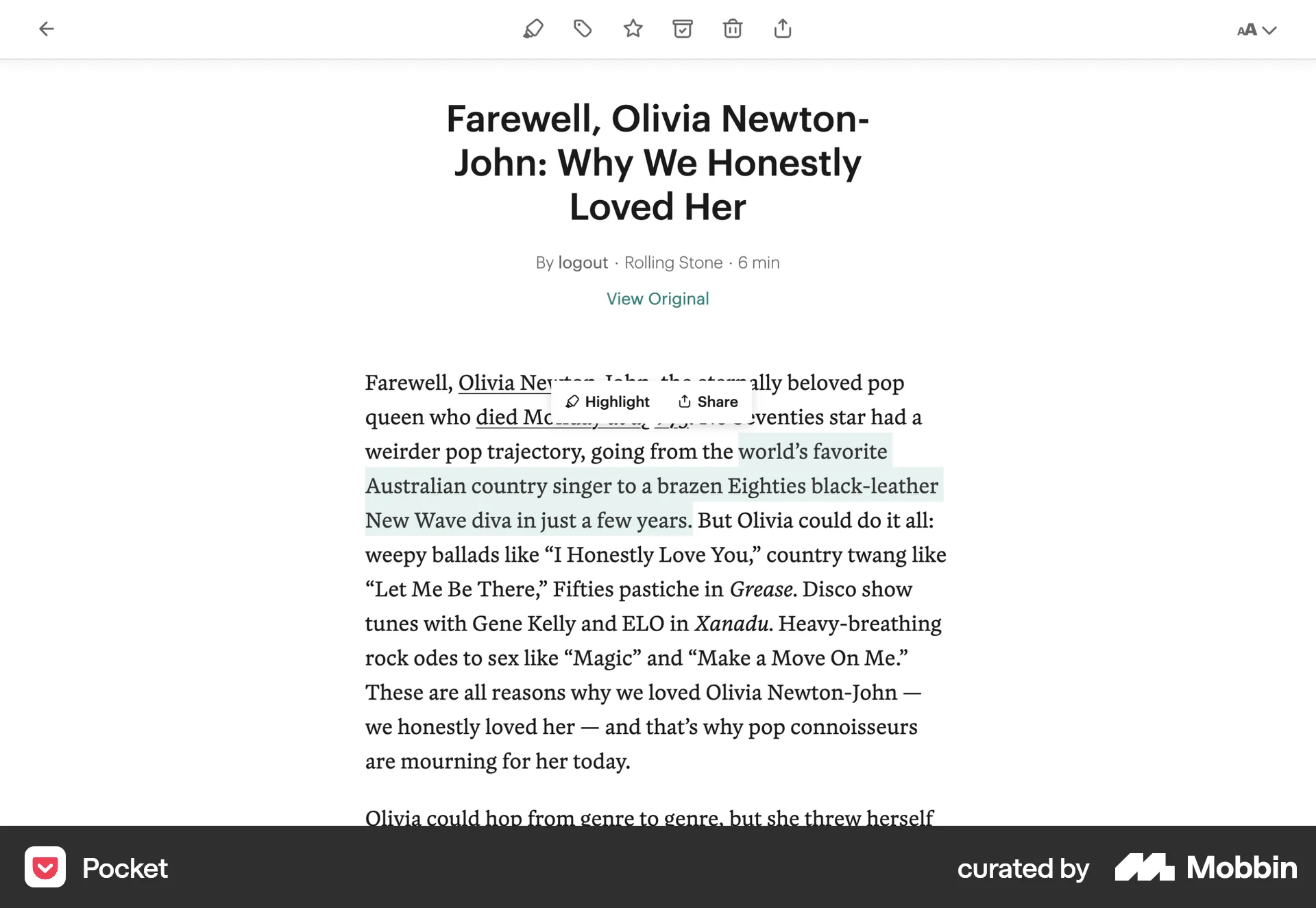 Pocket Web Draw & Annotate screen