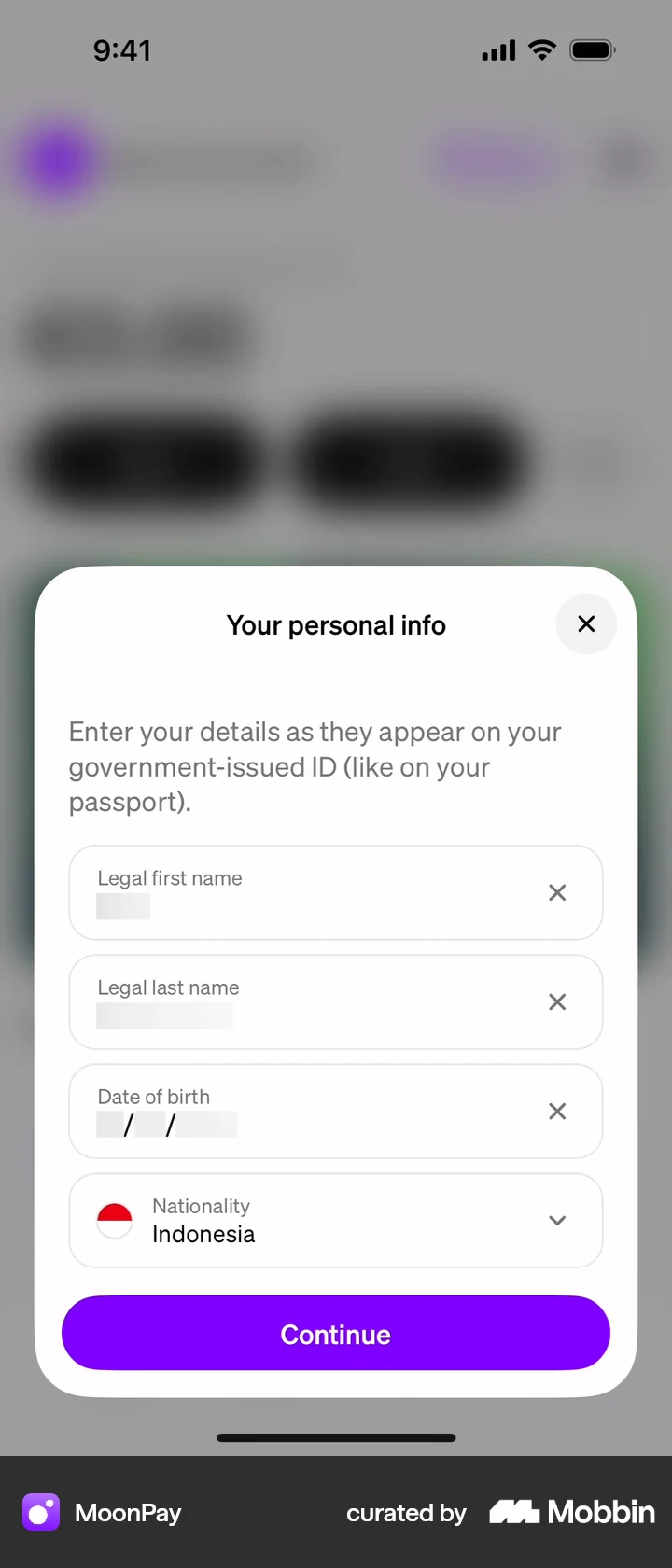 Mobile Form Examples Form UI Mobile Design Examples