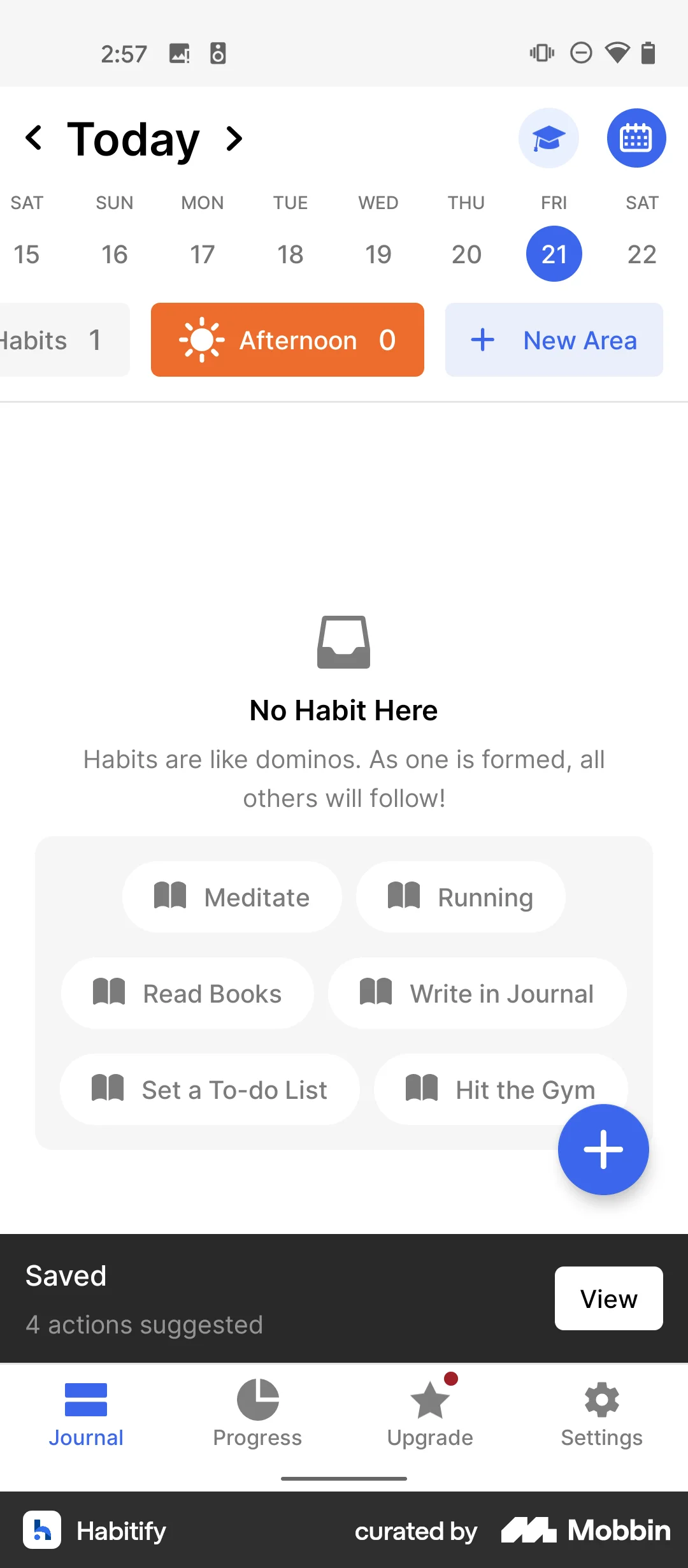Android Sucess Screen Habitify Android Screen | Mobbin