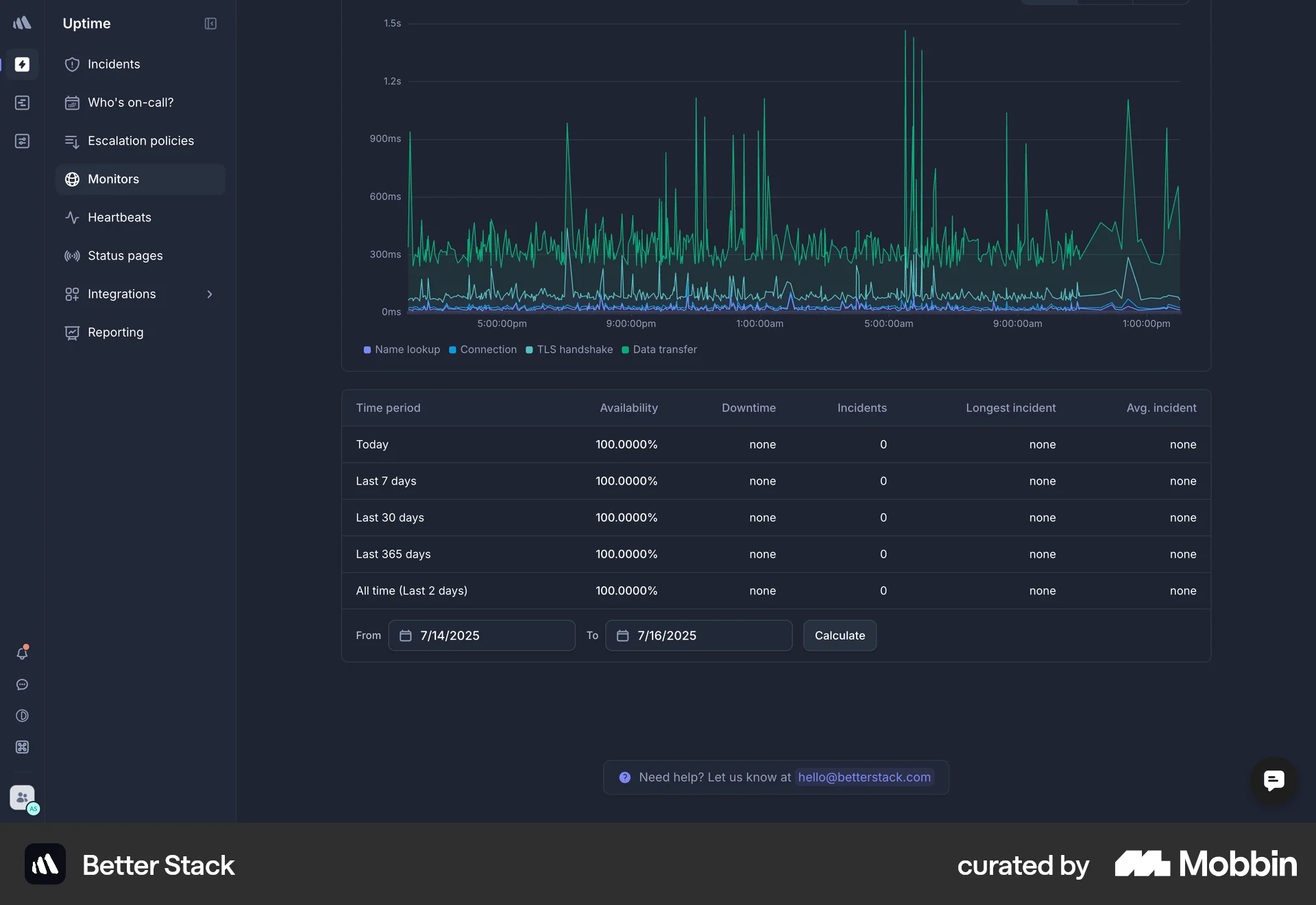 Better Stack Web Developer Tools App screen