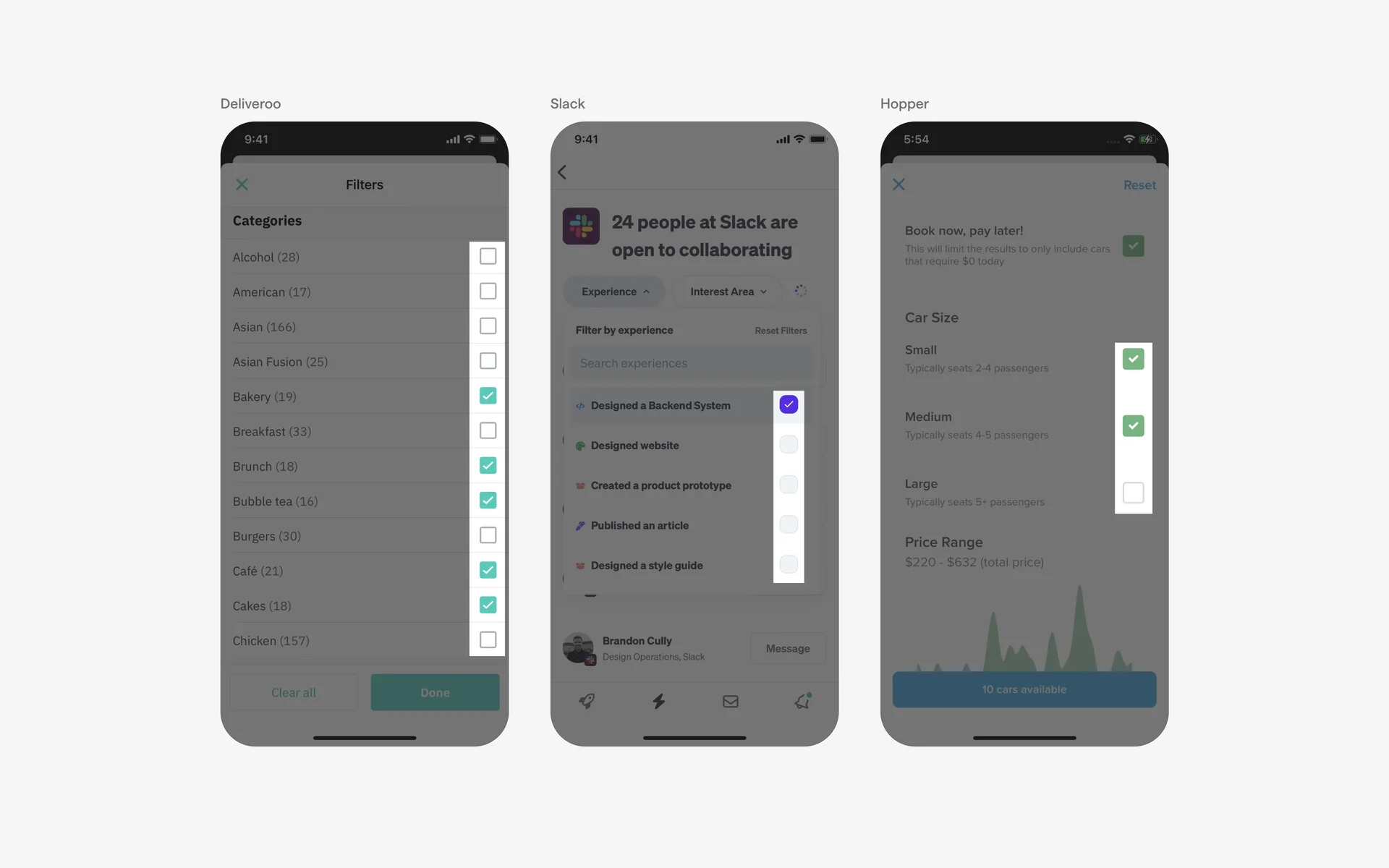 Checkbox UI Design: Best practices, Design variants & Examples | Mobbin