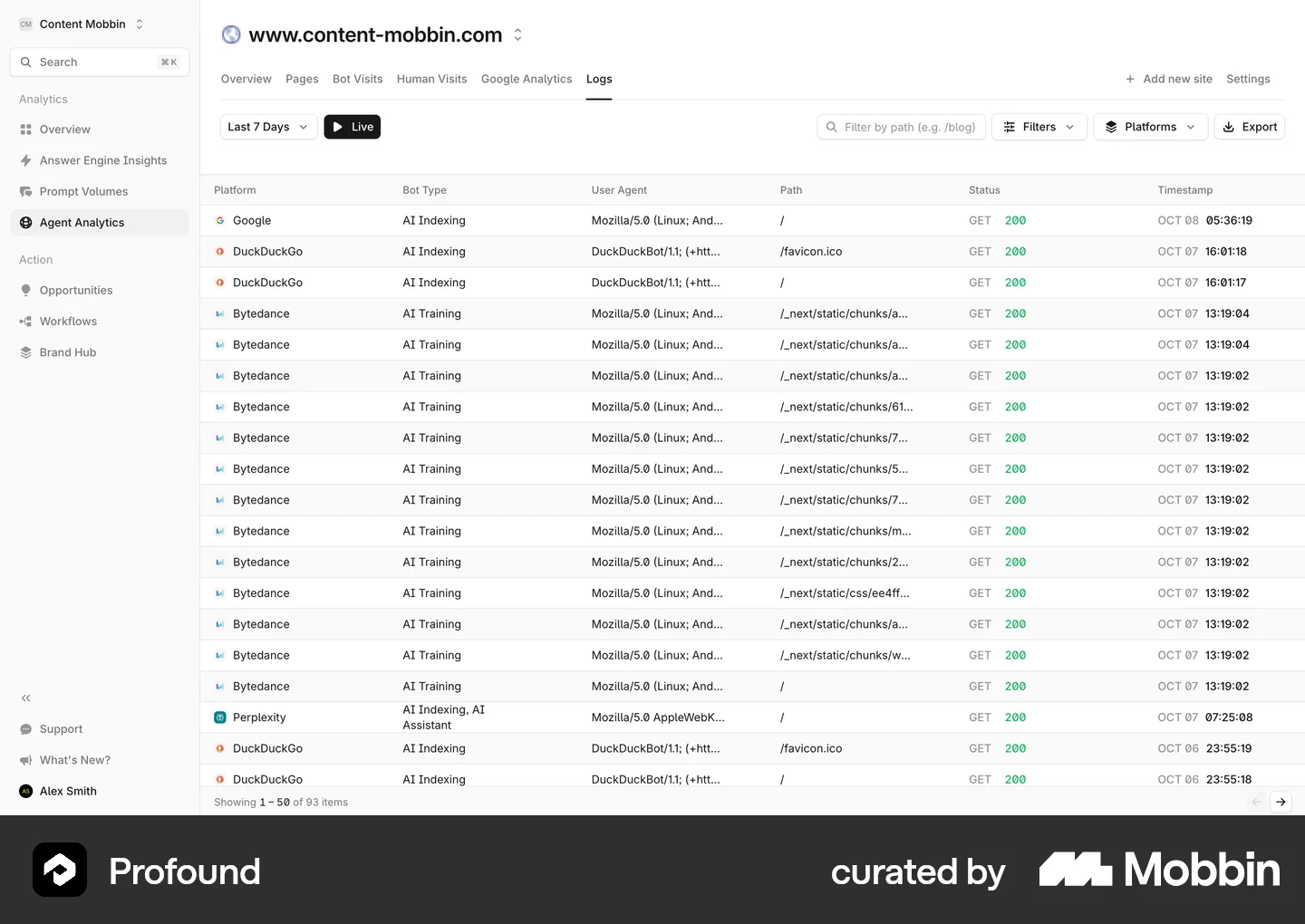 Logs Window Ui Design Log Dashboard UI Design Inspiration for Web