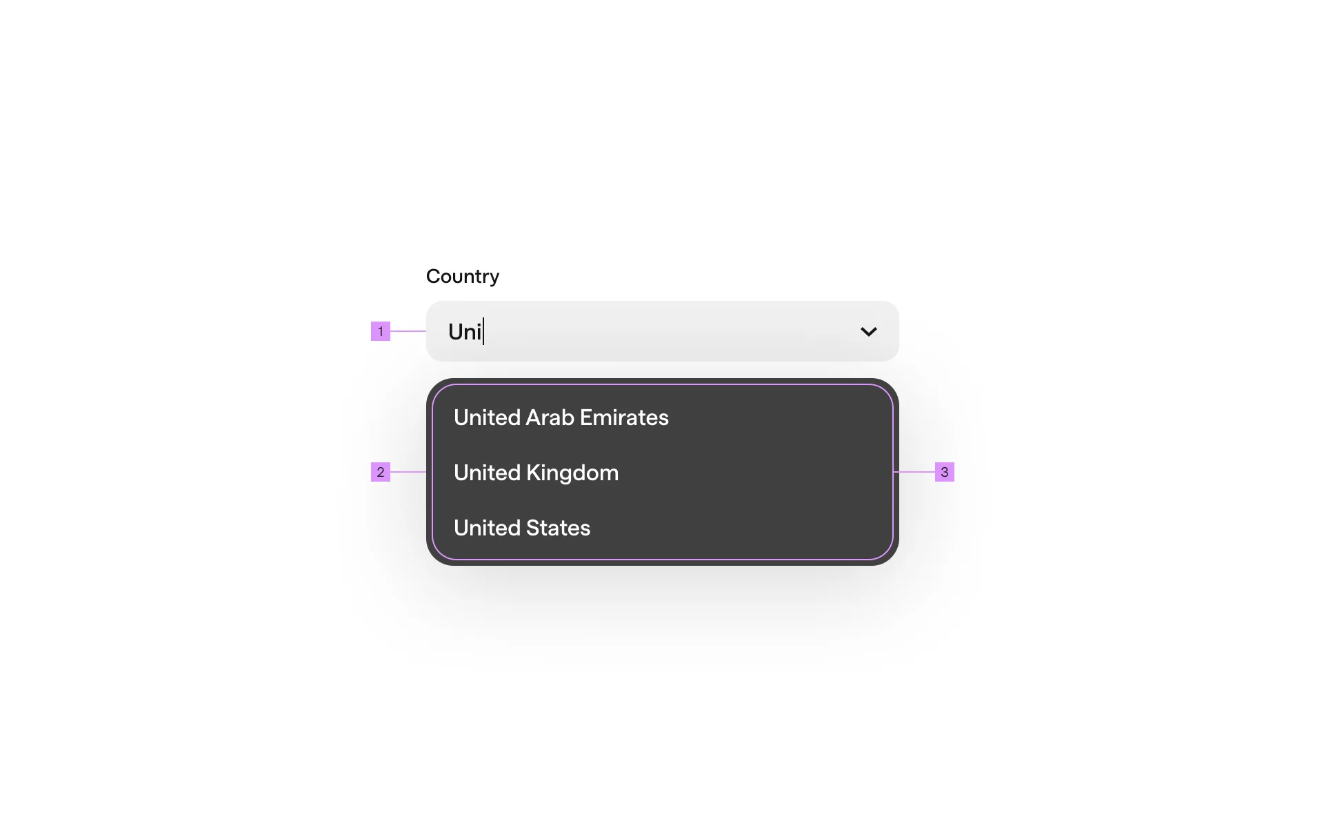 Combobox UI Design: Best practices, Design variants & Examples | Mobbin