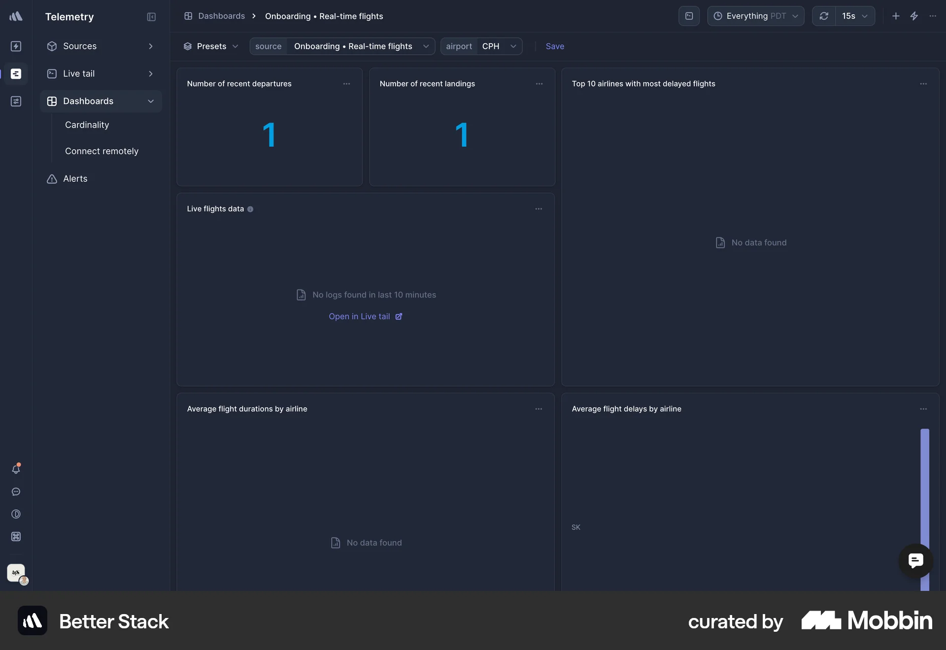 Better Stack Web Developer Tools App screen