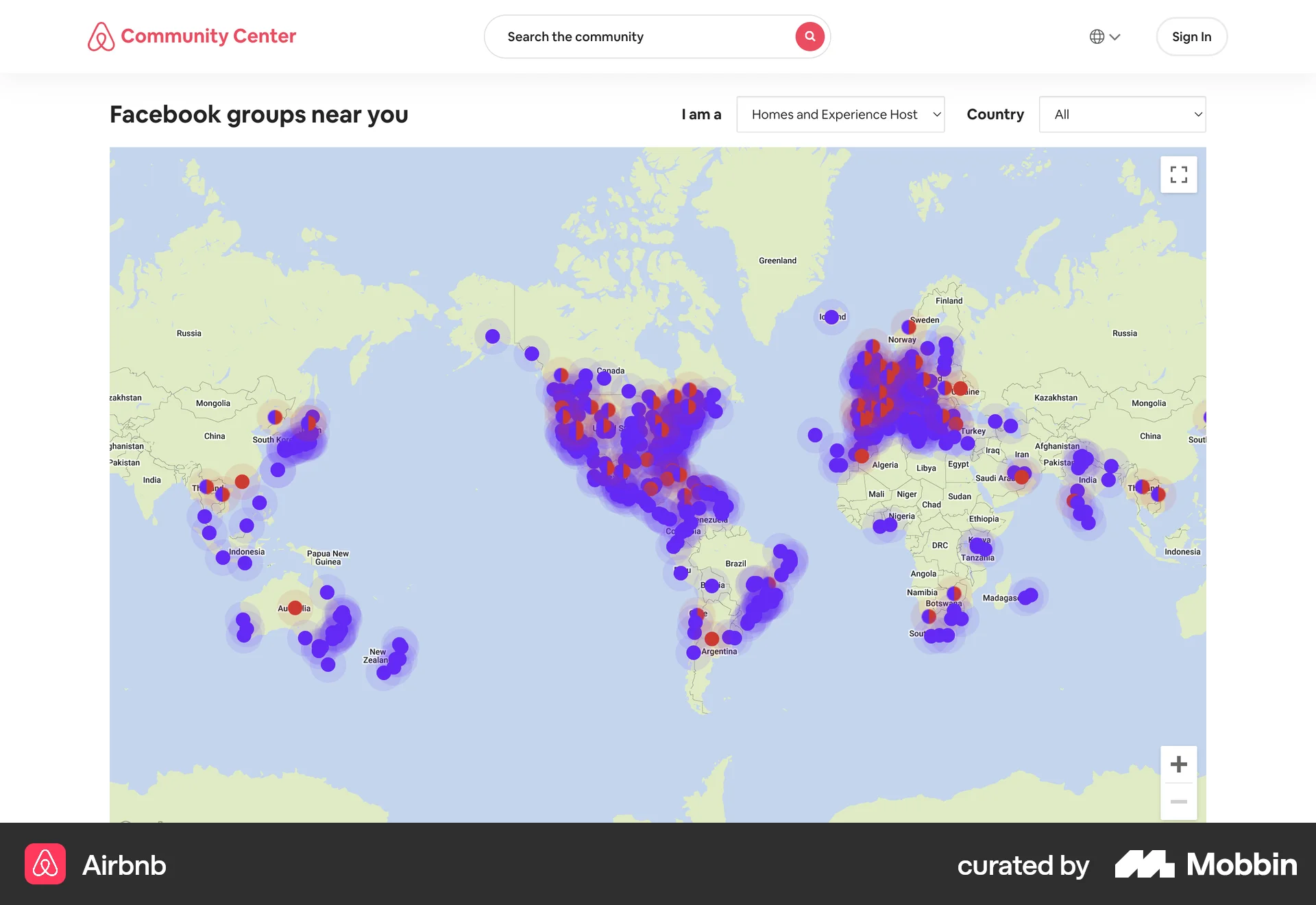 Airbnb Web Real Estate App screen