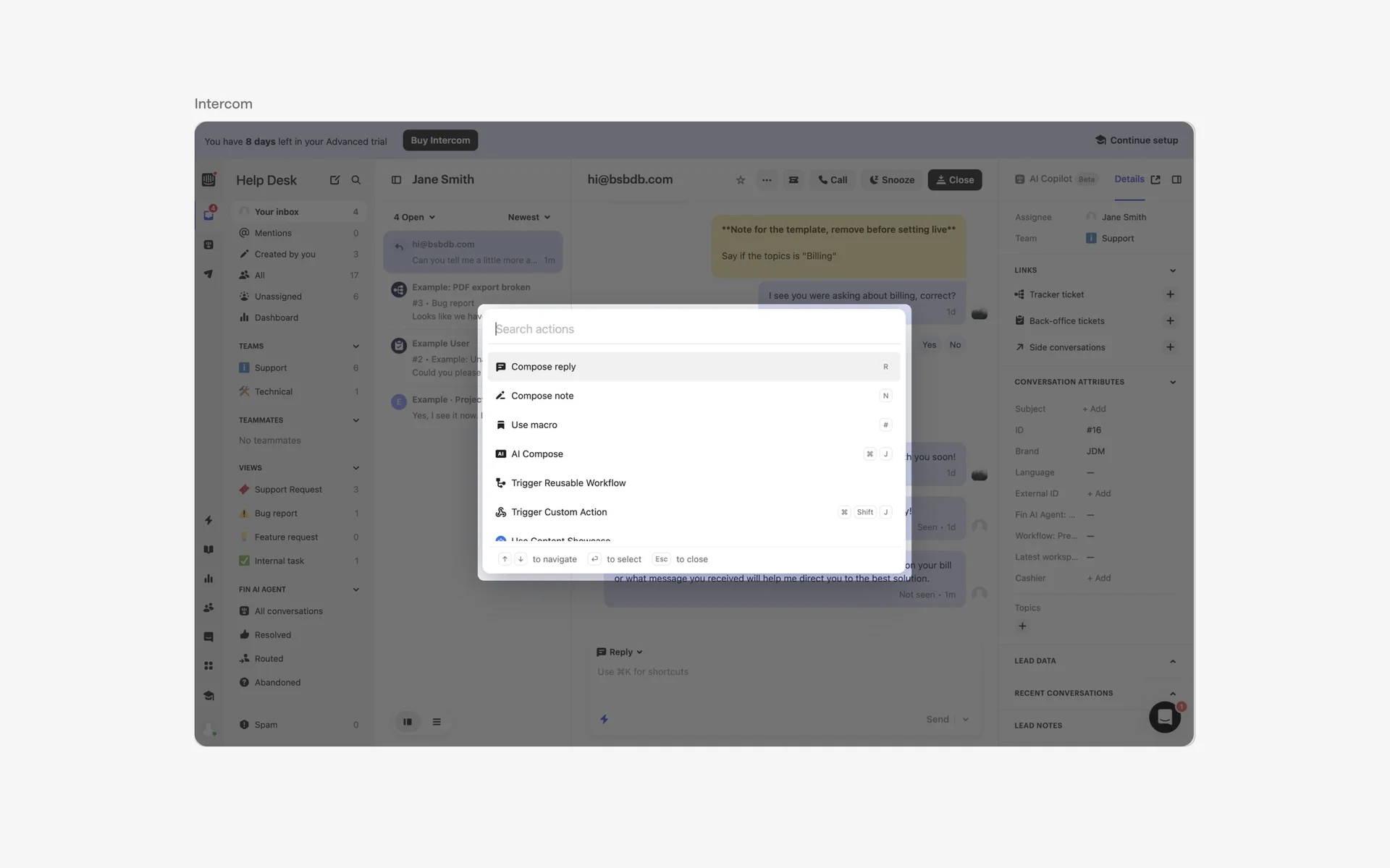 Command Palette UI Design: Best practices, Design variants & Examples ...