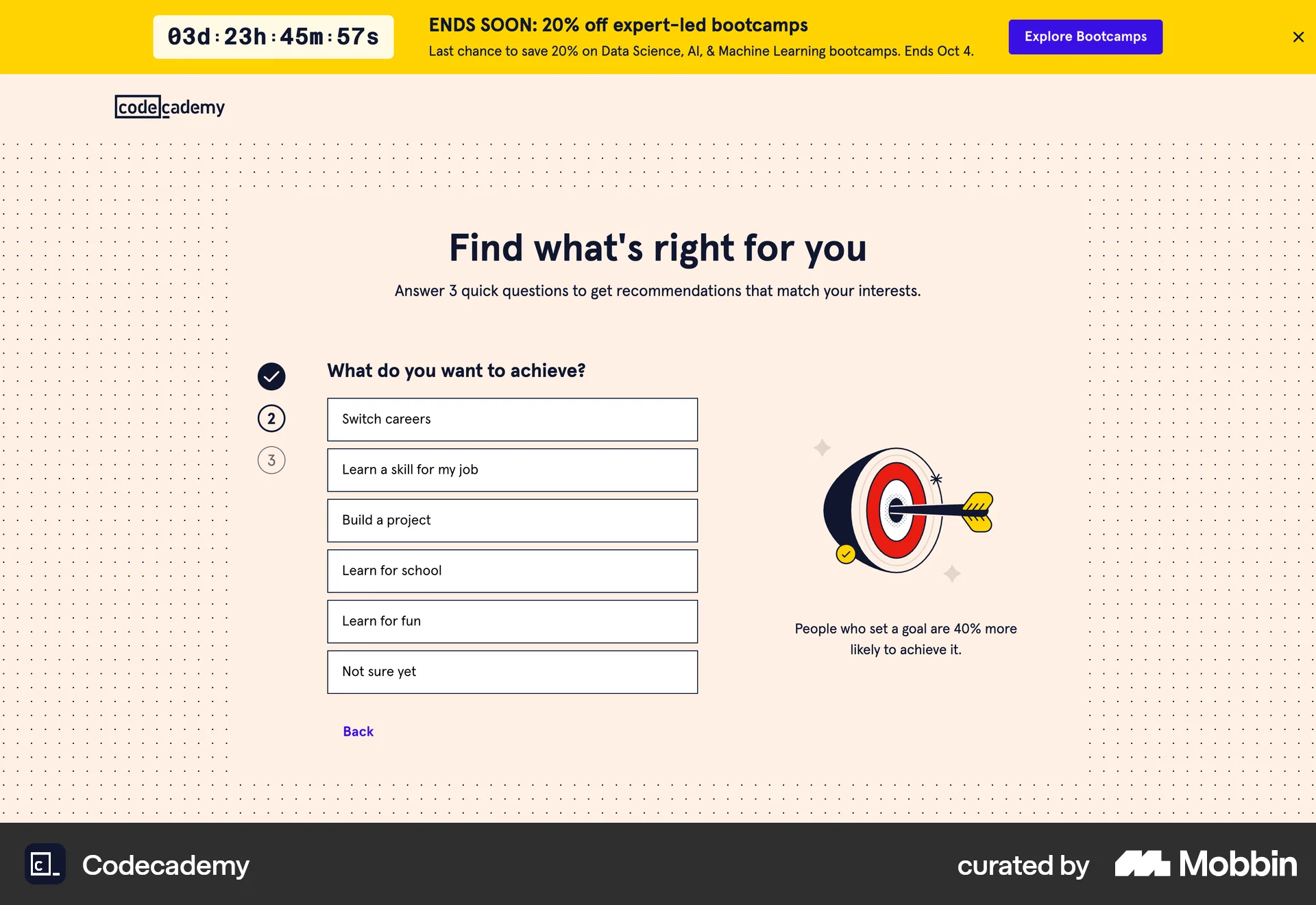 Codecademy Ui Codecademy Web Screen | Mobbin