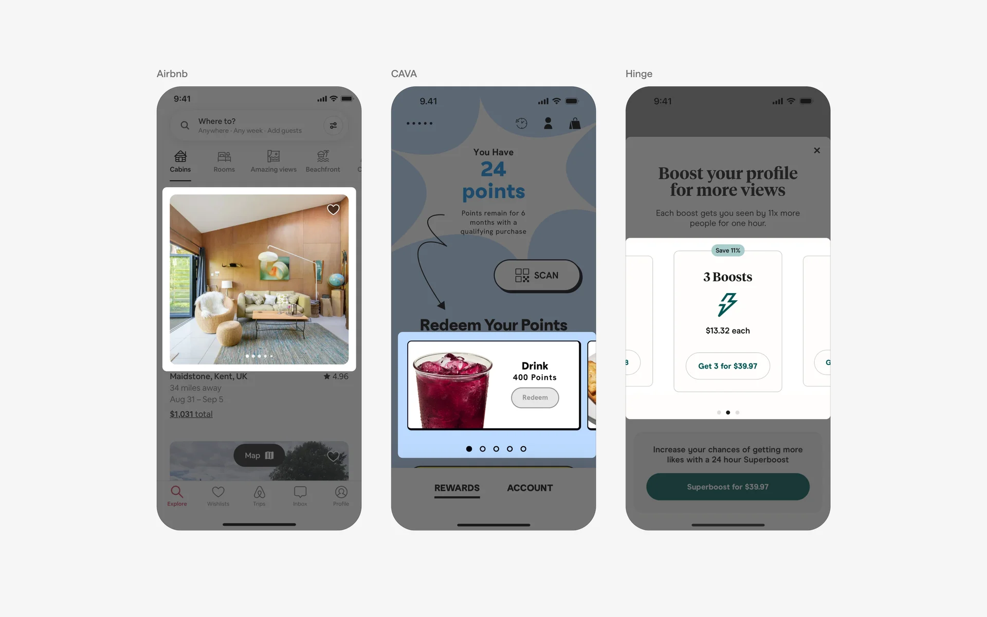 Carousel UI Design: Best practices, Design variants & Examples | Mobbin
