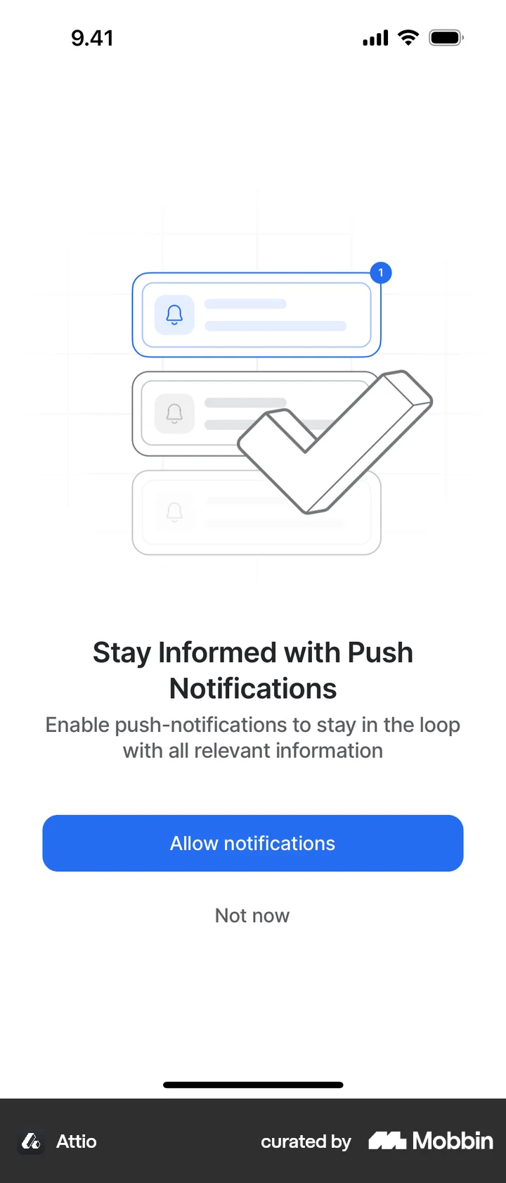 Ios Permissions Dialog Permission Screen UI Design Examples for Mobile Apps