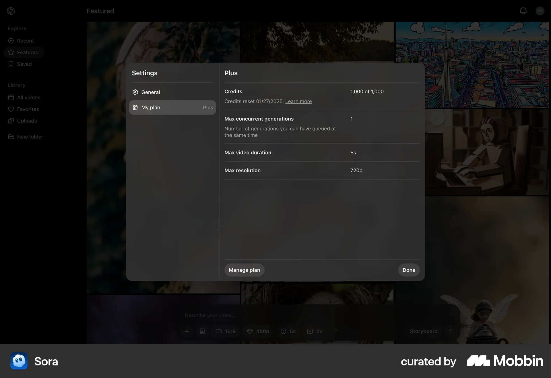 Sora Web Wallet & Balance screen