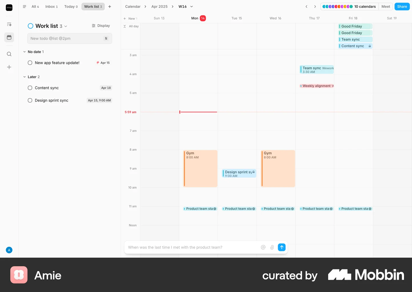 Structured Web Calendar View Calendar UI Design Web Examples