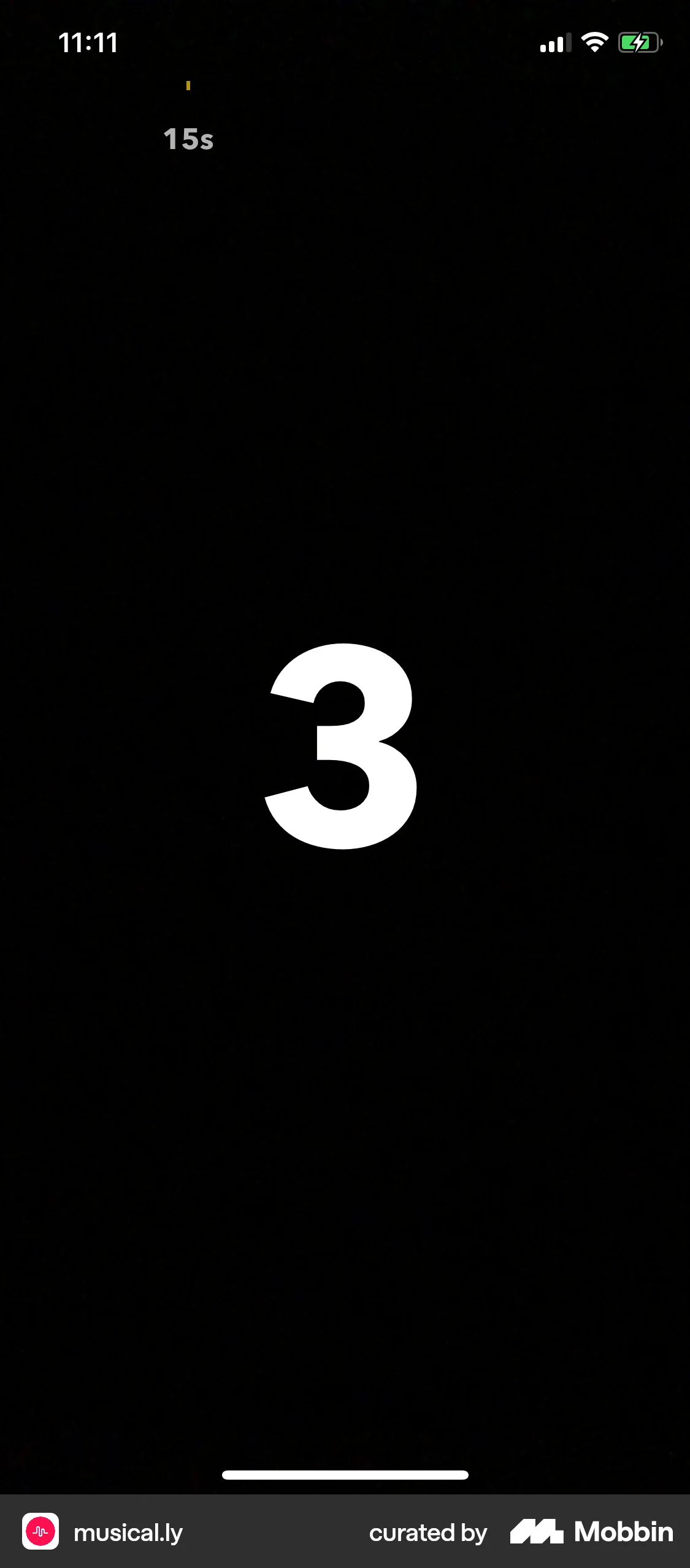 musical.ly iOS Audio & Video Recorder screen