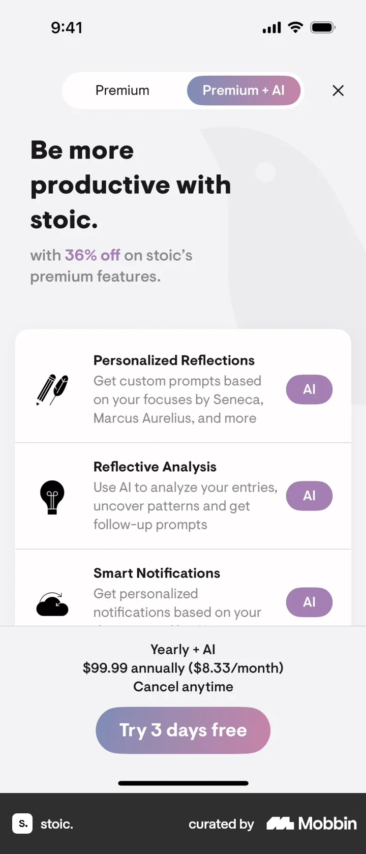 Segmented Control UI Design Inspiration for Mobile
