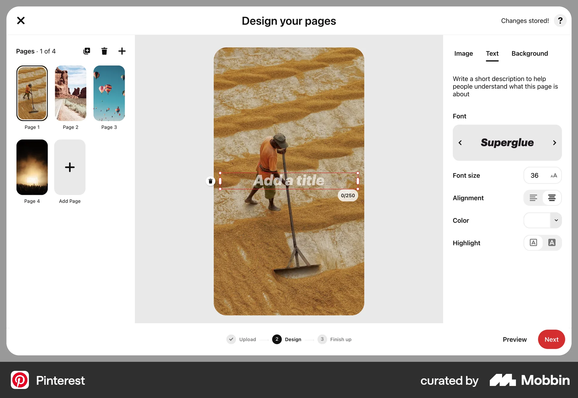 Pinterest Web Draw & Annotate screen