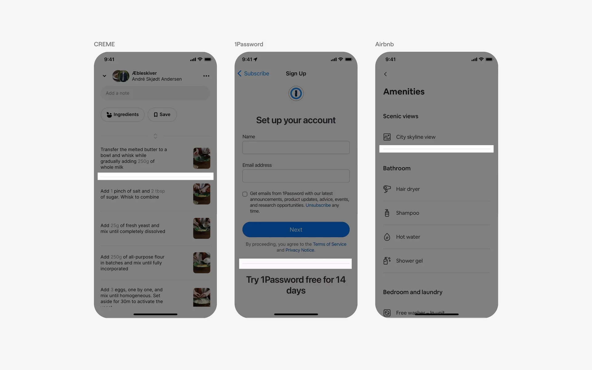 Divider UI Design: Best practices, Design variants & Examples | Mobbin