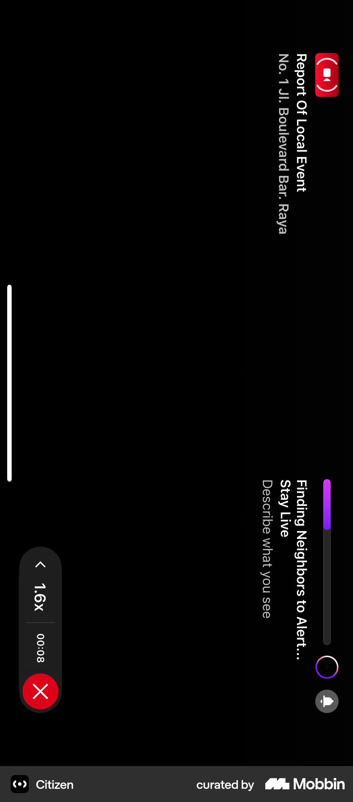 Citizen iOS Loading screen