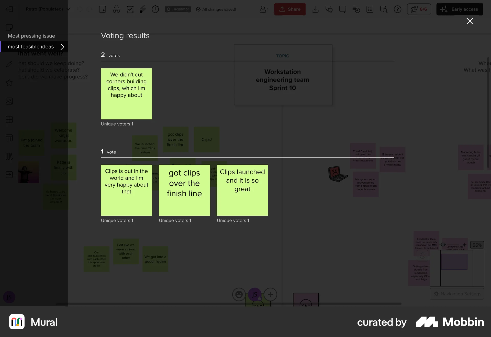 Mural Web Other Content screen