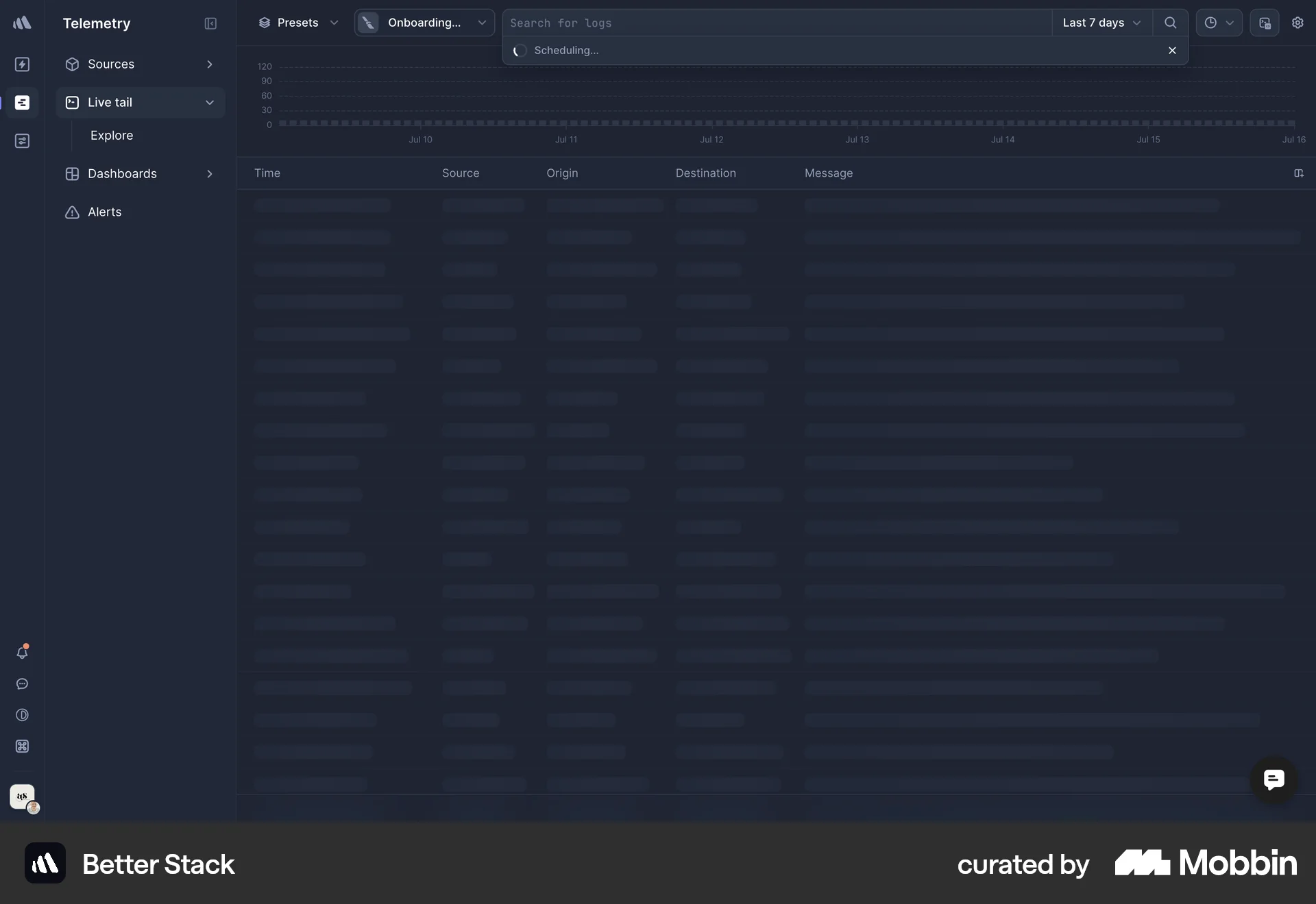 Better Stack Web Loading screen