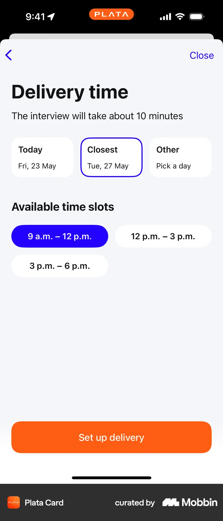Time Picker UI Design Examples for Mobile Apps