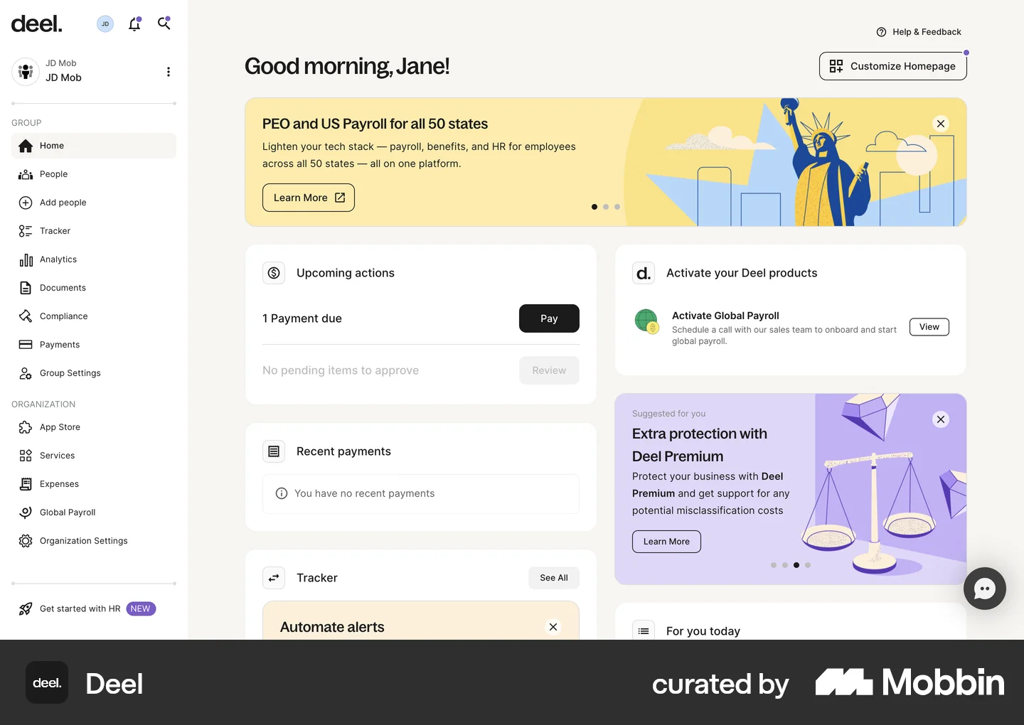 Web Card Design UI Examples