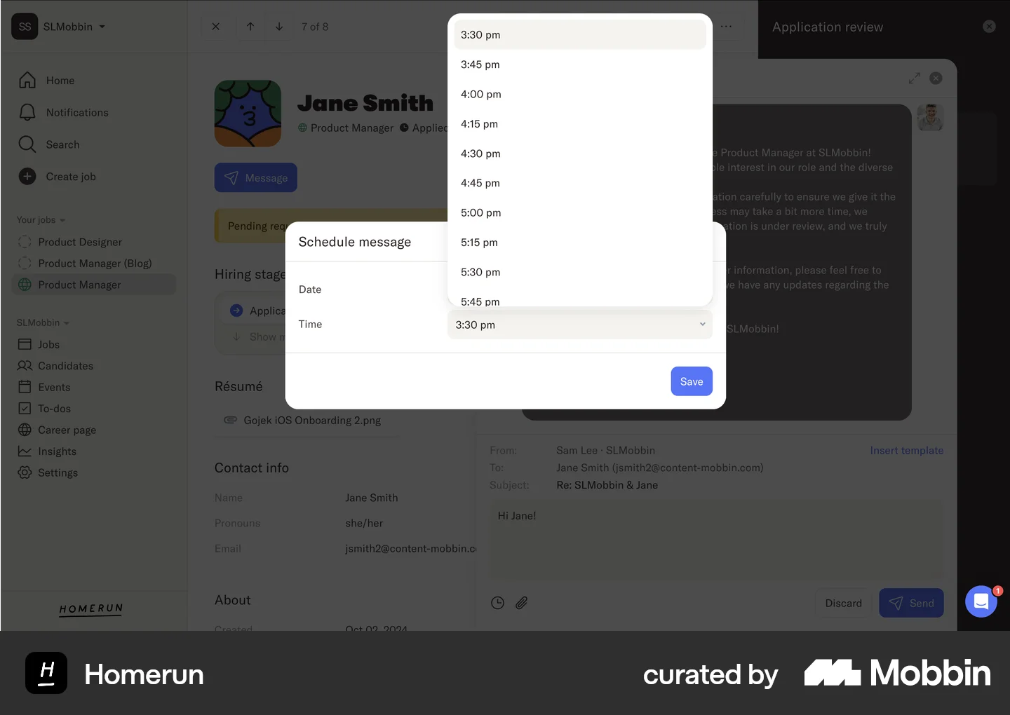 Time Selector UI Design Examples for Web Apps