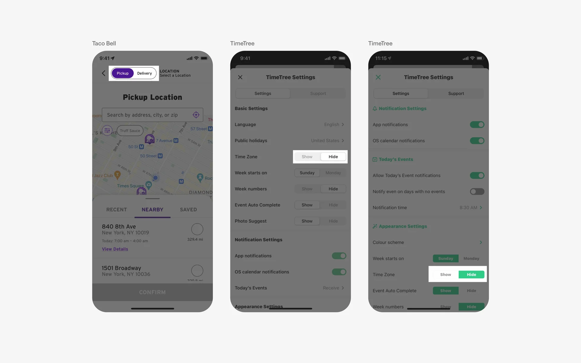 Segmented Control UI Design: Best practices, Design variants & Examples ...