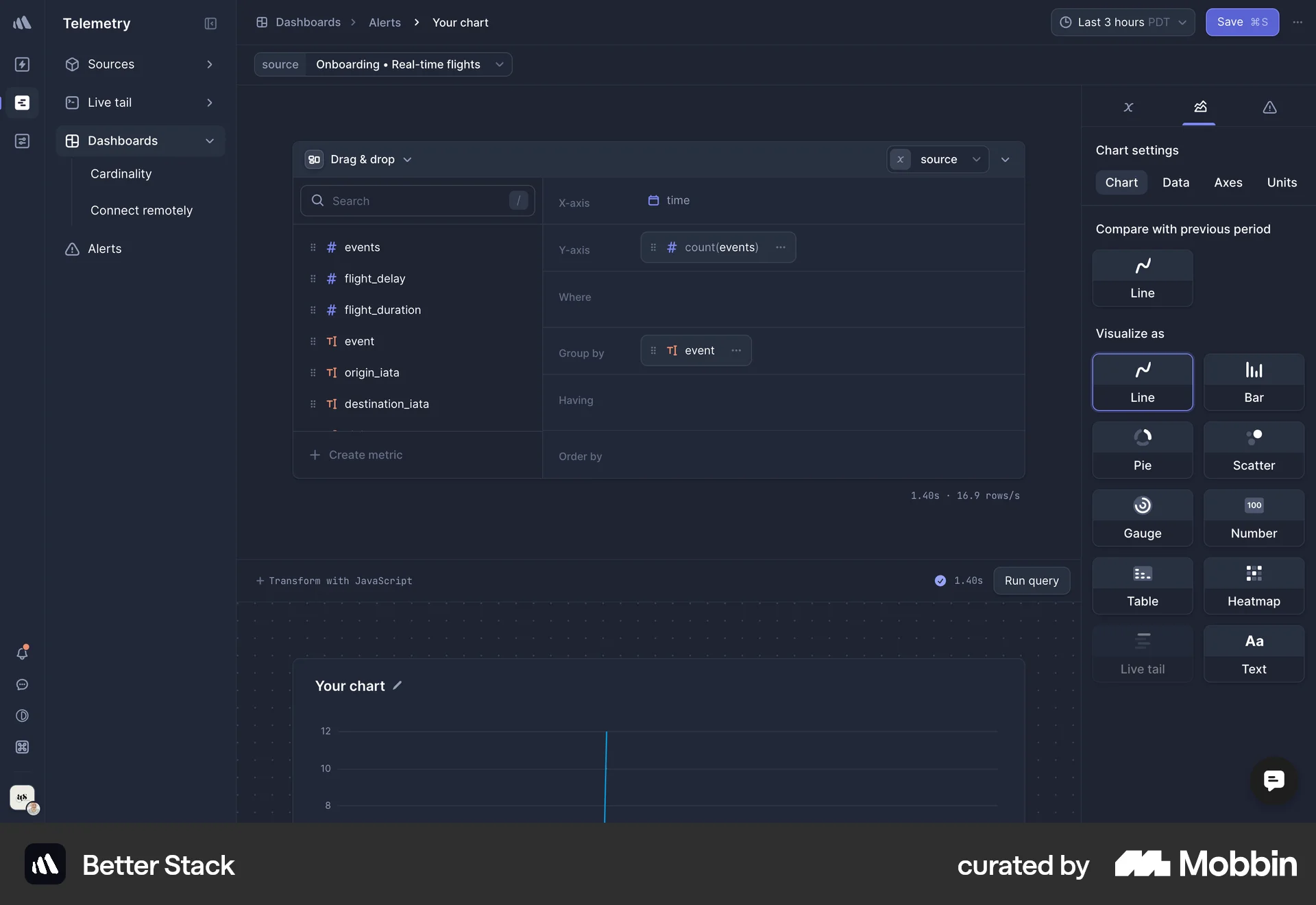 Better Stack Web screen