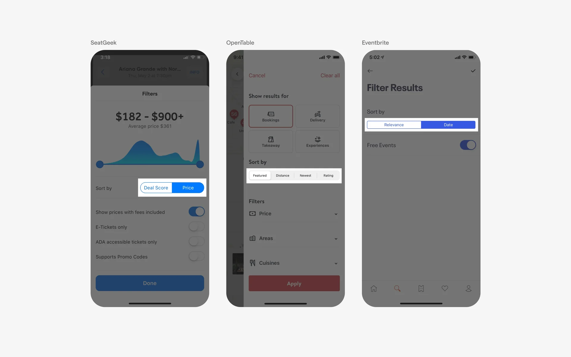 Segmented Control UI Design: Best practices, Design variants & Examples ...