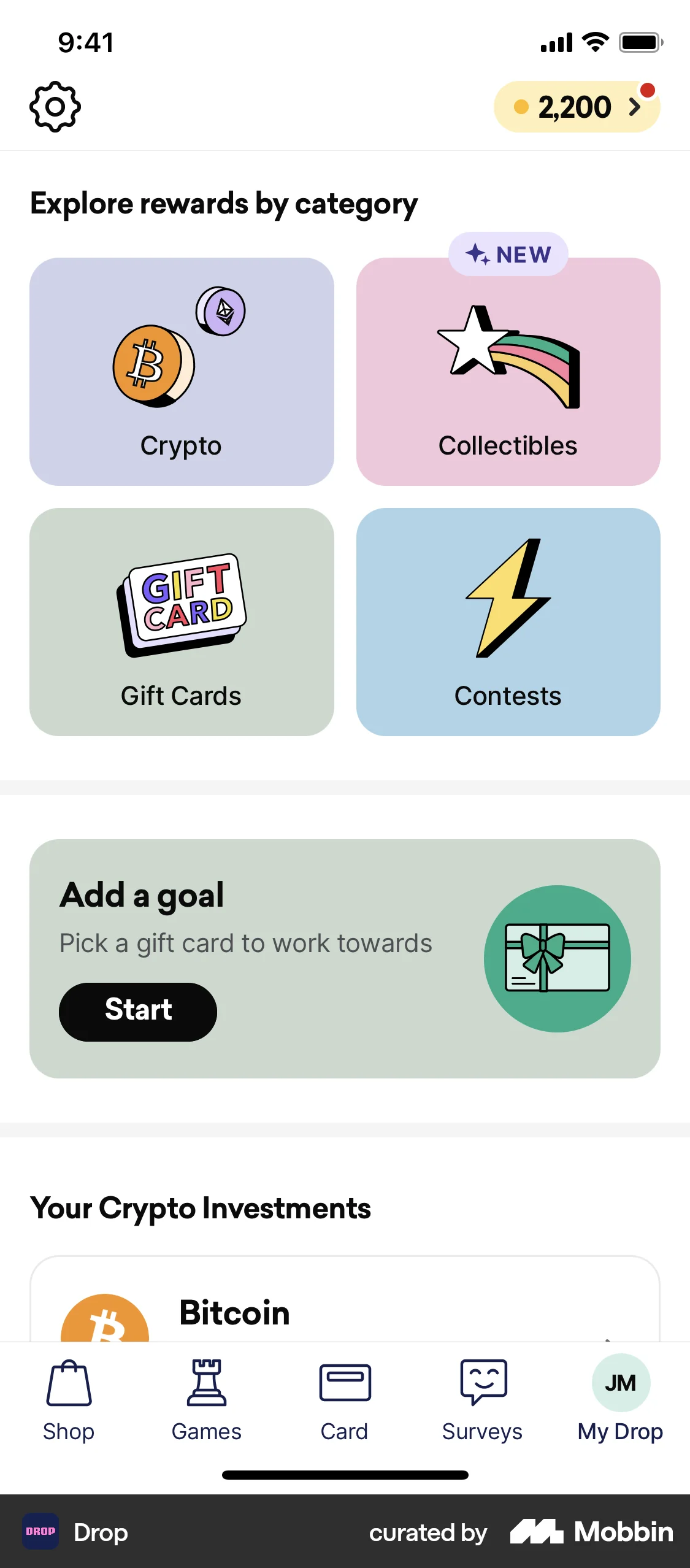 Drop iOS My Account & Profile screen