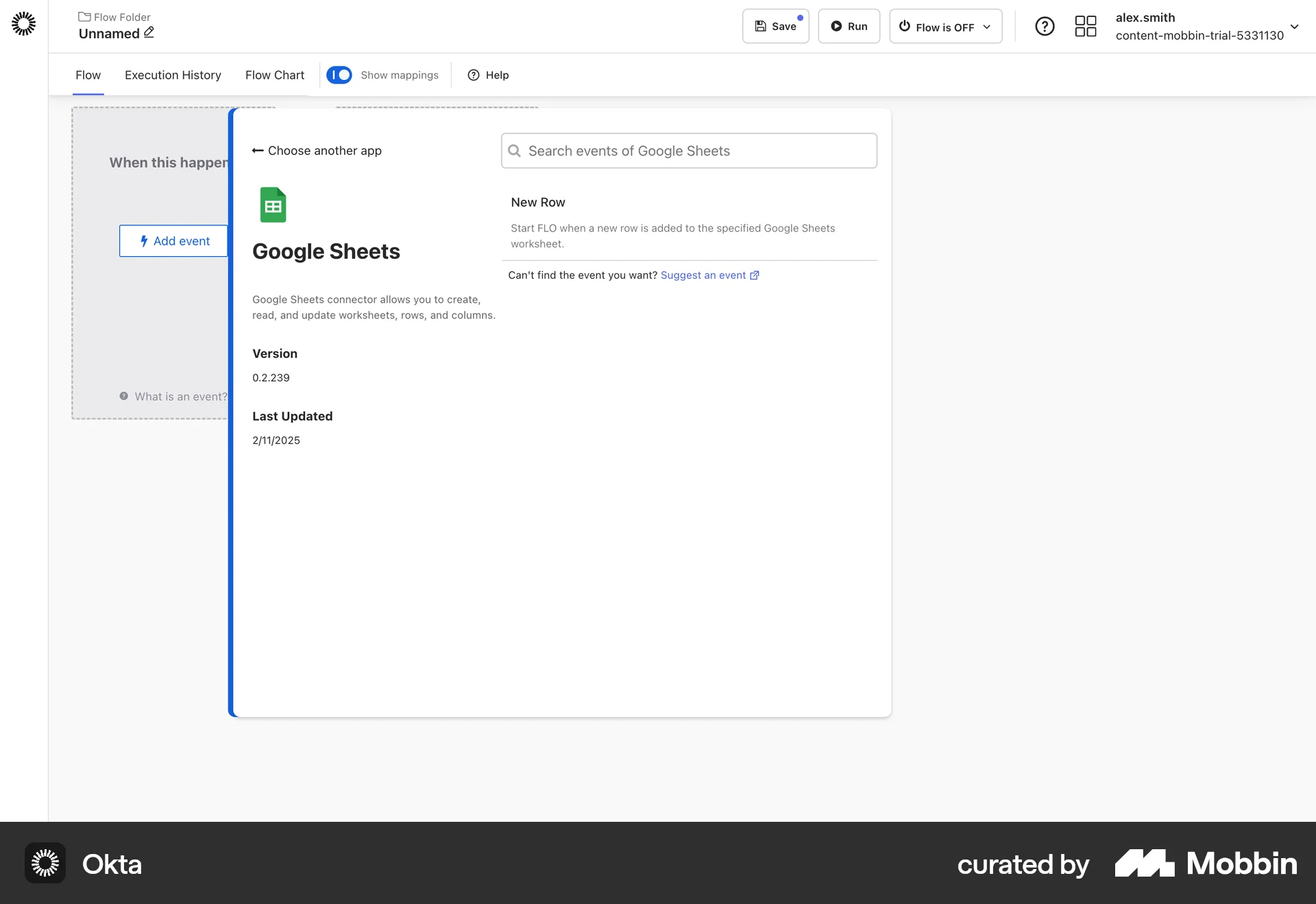 Okta Web Other Content screen