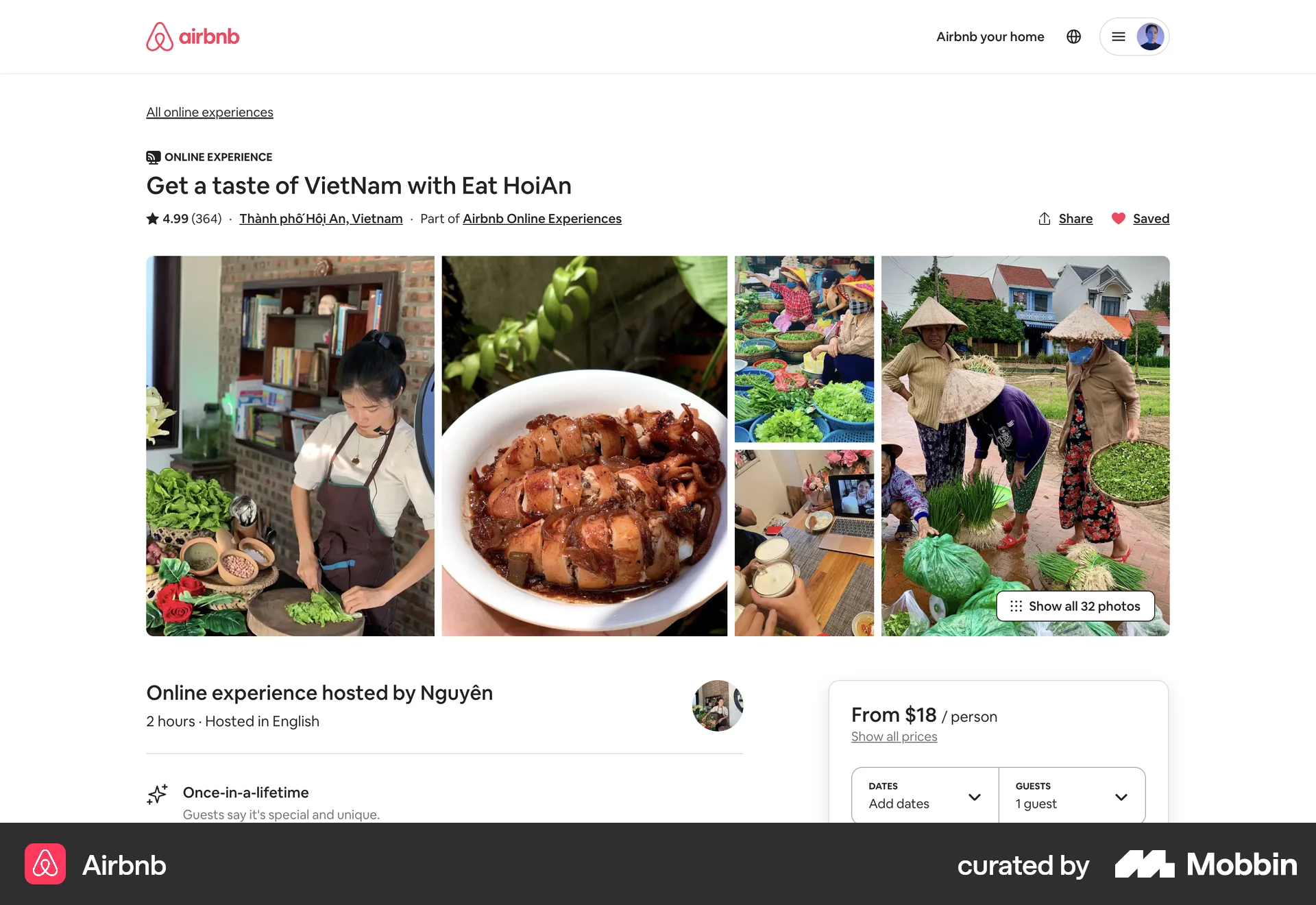 Airbnb Web Real Estate App screen