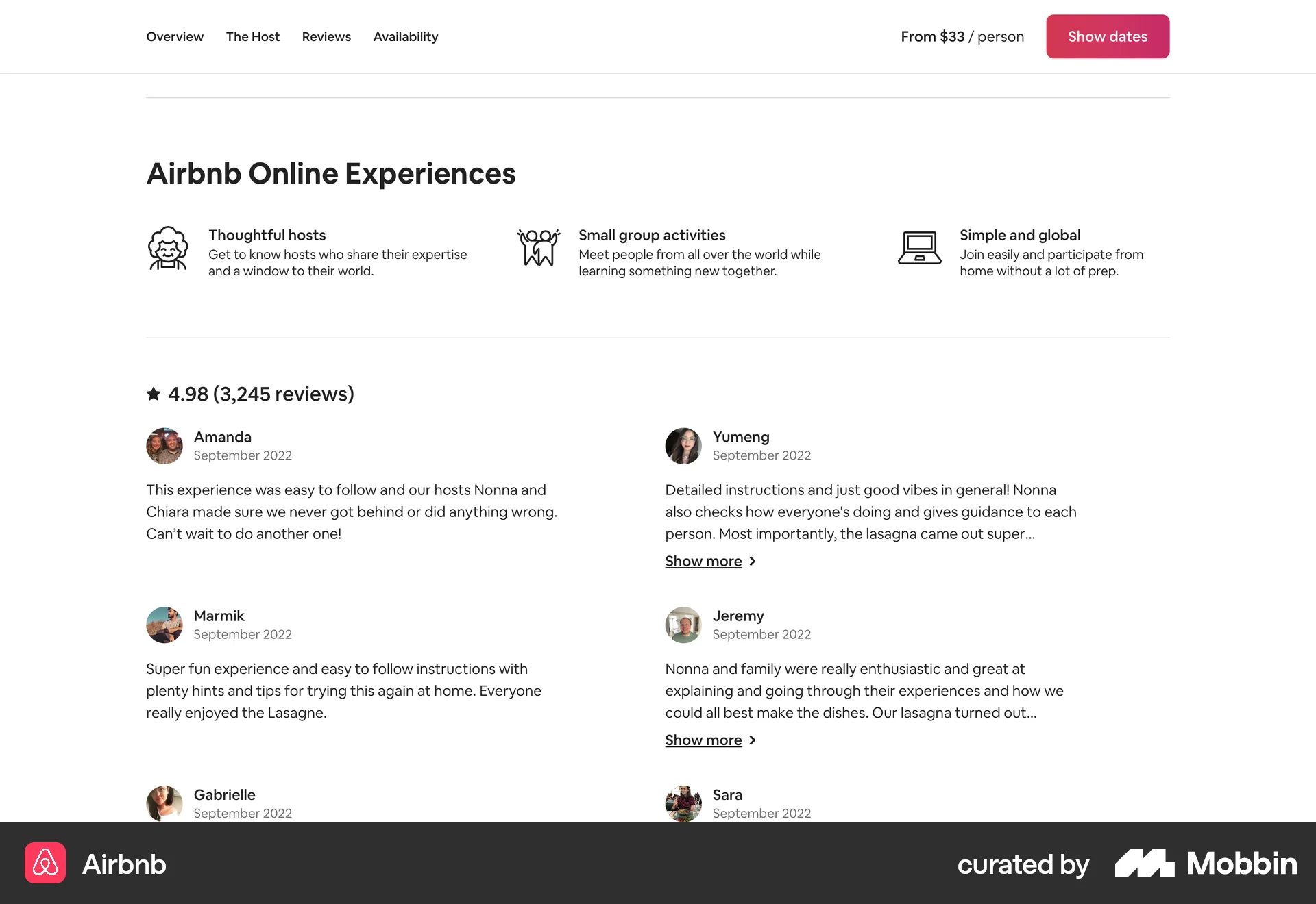 Airbnb Web Real Estate App screen