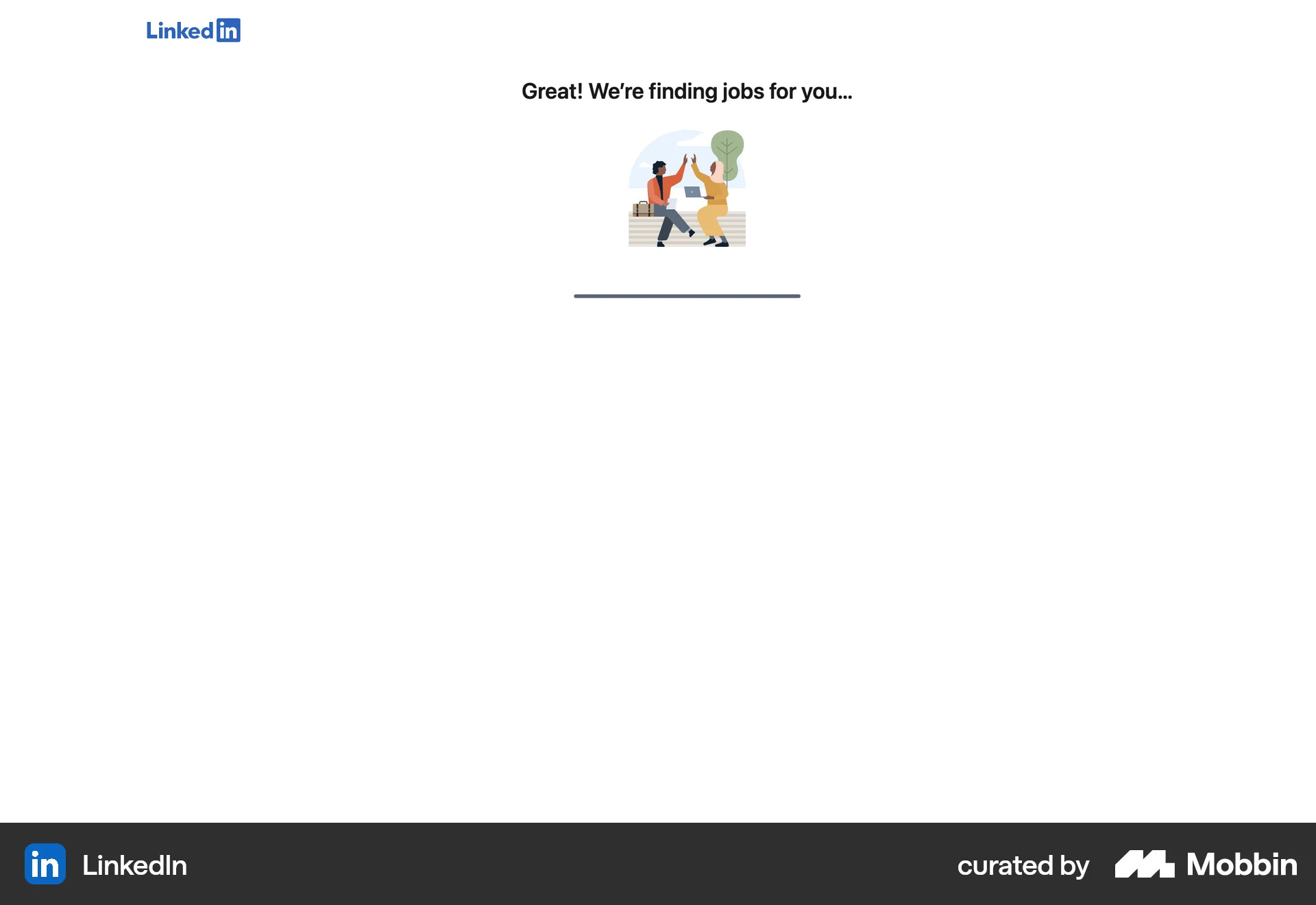 LinkedIn Web Jobs & Recruitment App screen