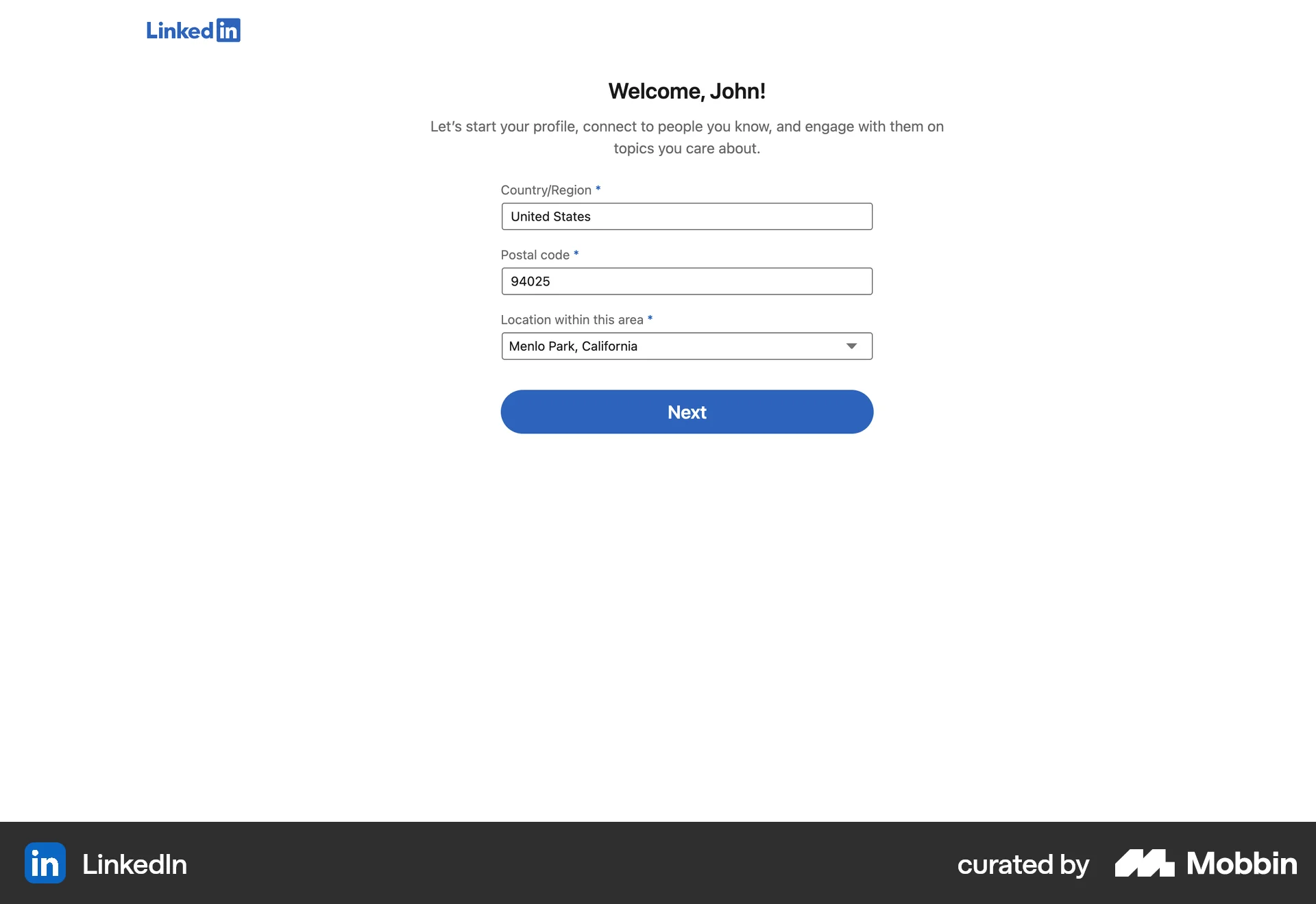 LinkedIn Web Jobs & Recruitment App screen