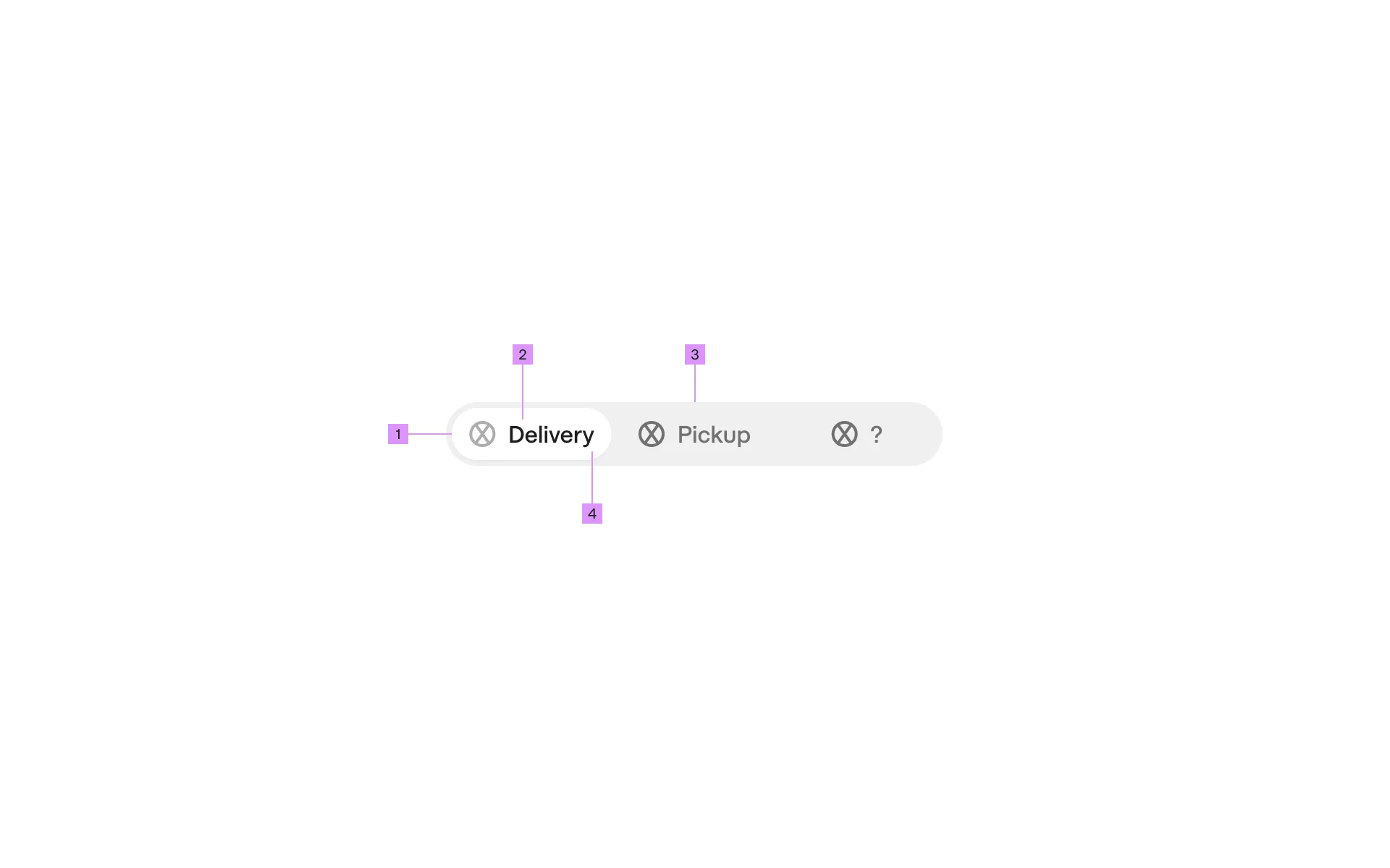 Segmented Control UI Design: Best practices, Design variants & Examples ...