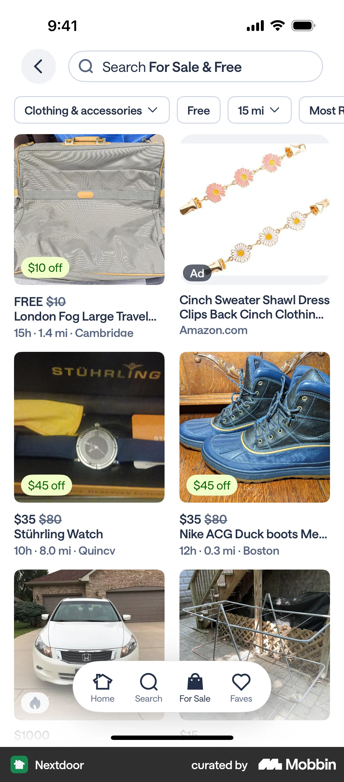 Nextdoor iOS Pricing screen
