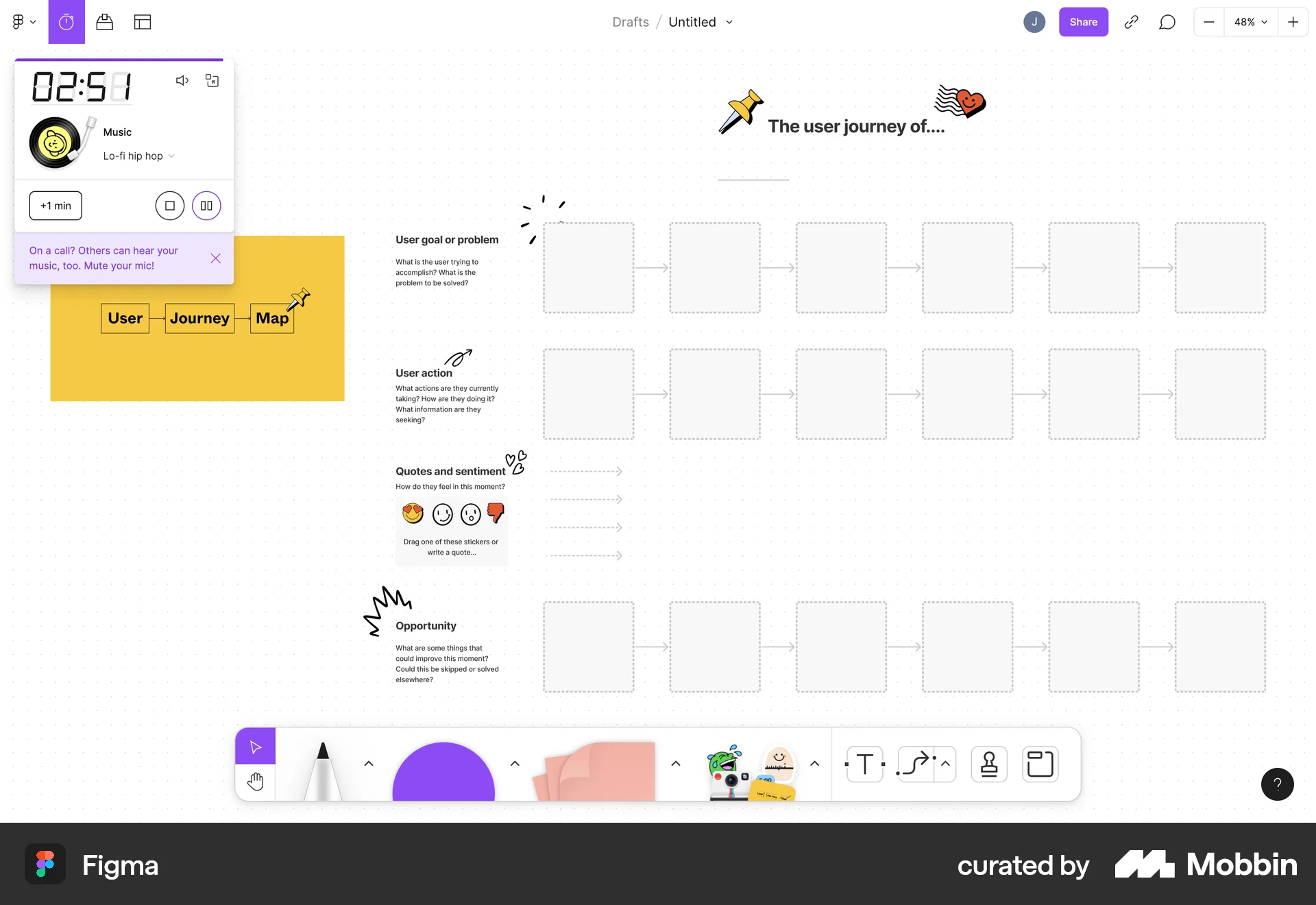 Figma Web Audio Player screen