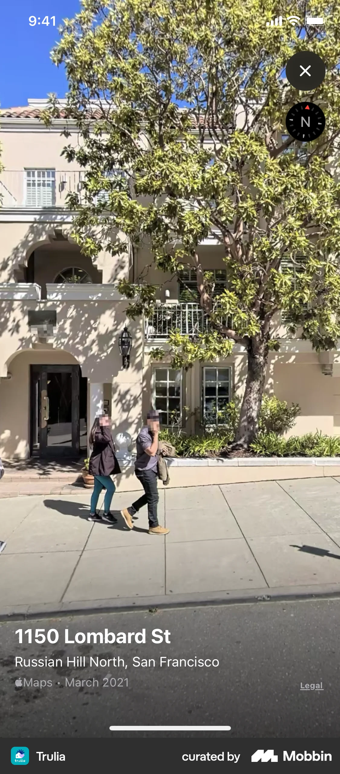 Trulia iOS Location & Address screen