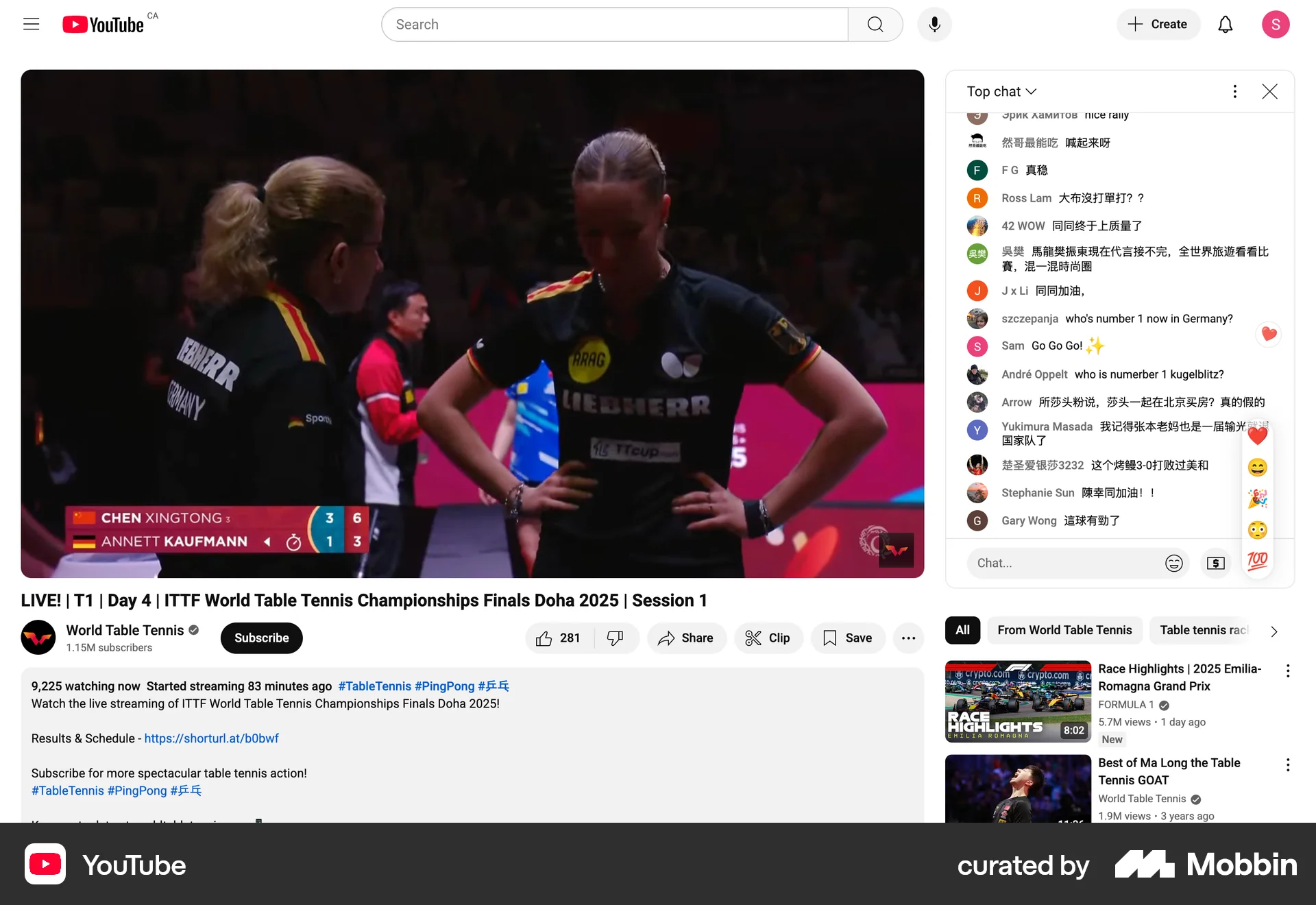 YouTube Web Like & Upvote screen