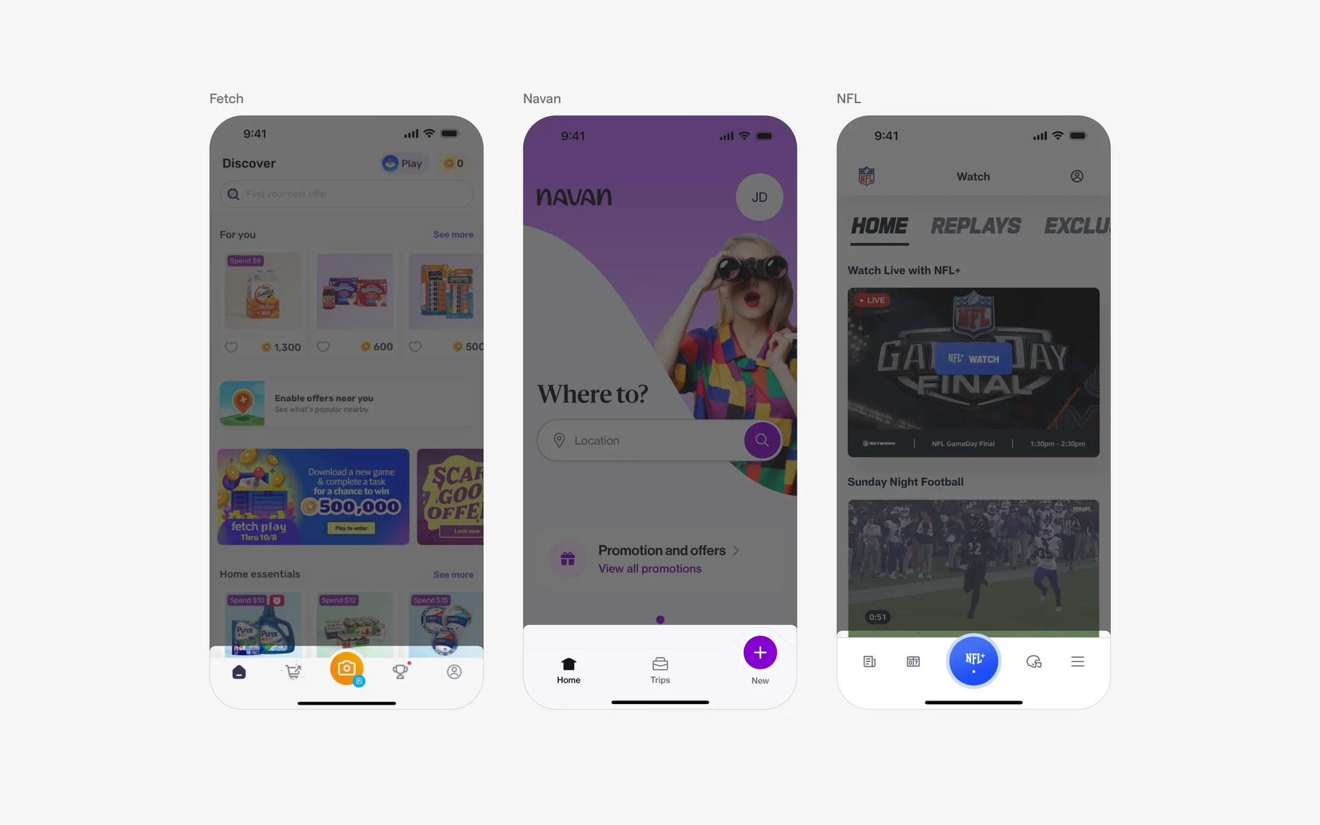 Tab Bar UI Design: Best practices, Design variants & Examples | Mobbin